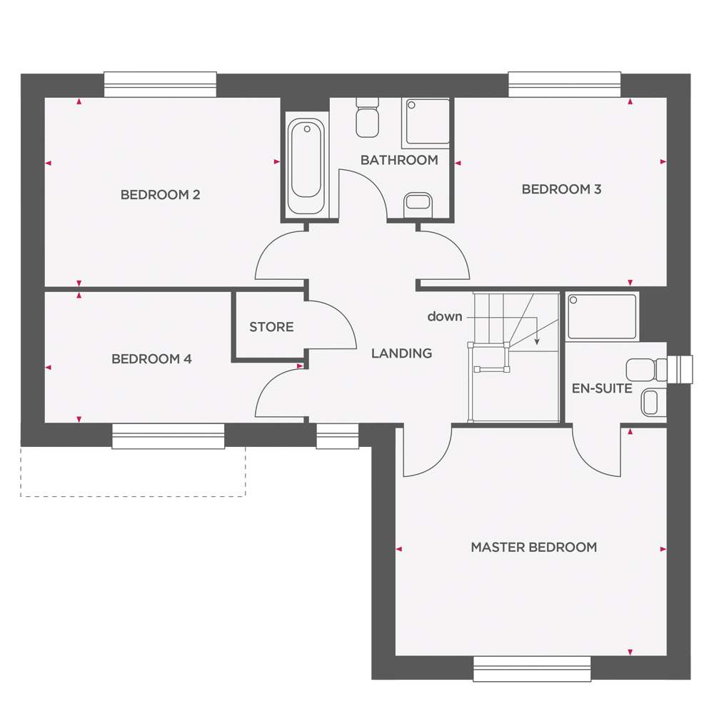 266, Lambs Road, Thornton Cleveleys floorplan