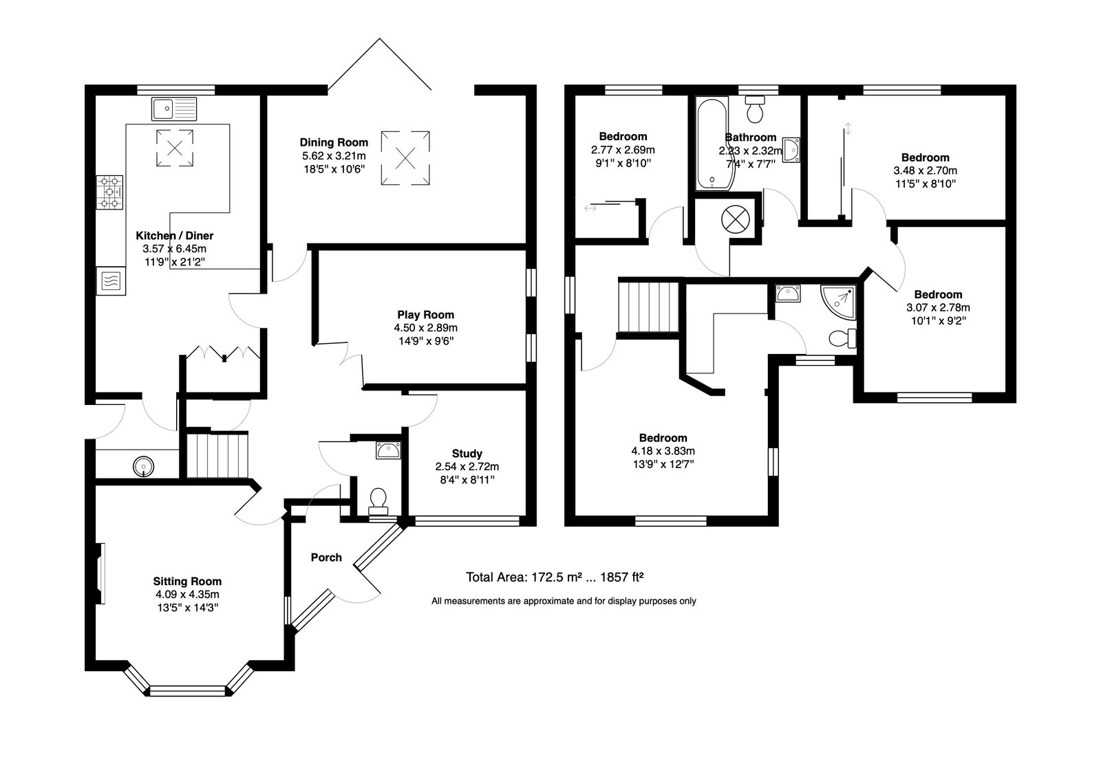 15, Bryant Road, Swindon floorplan