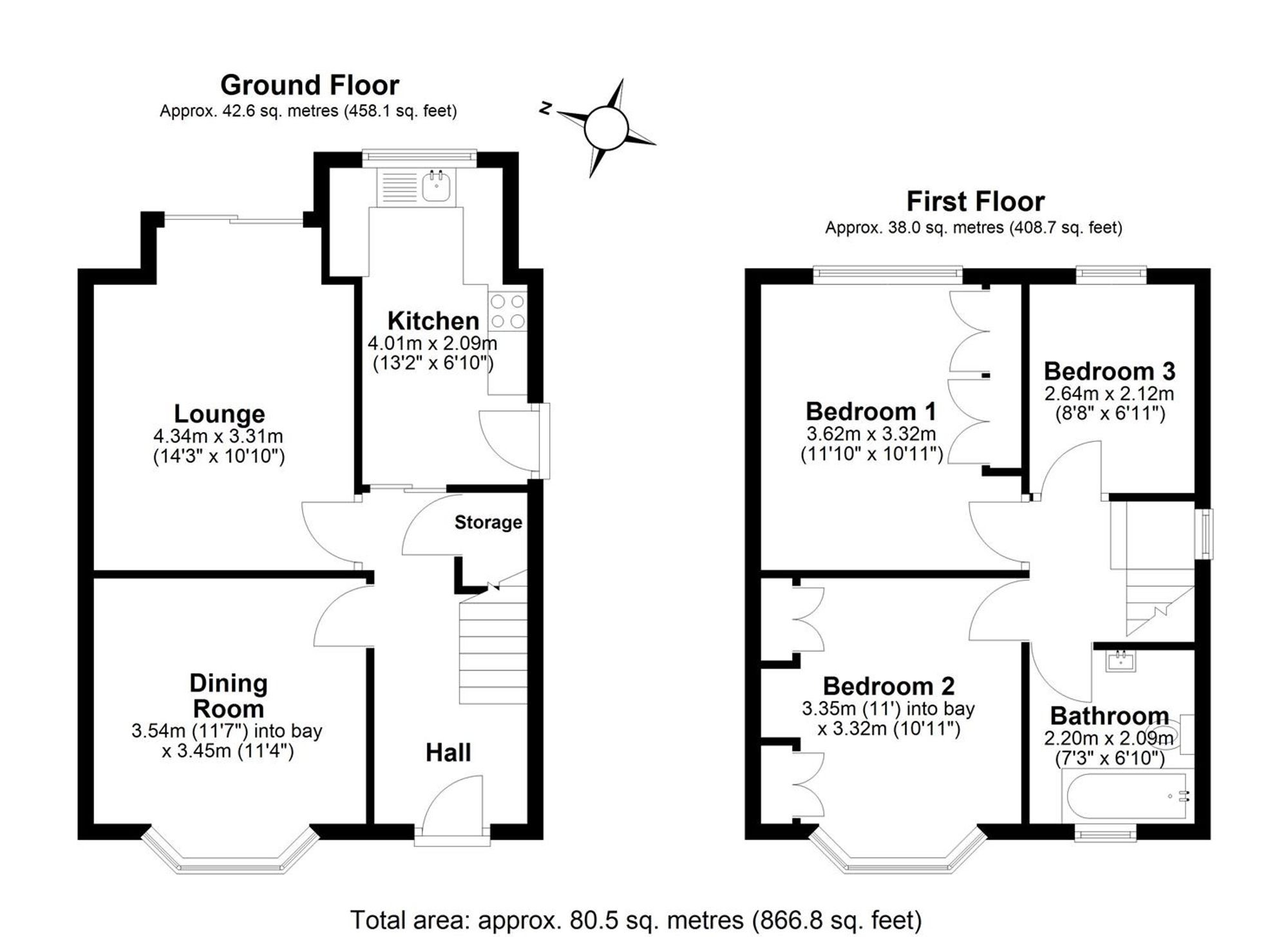 21 Heath Road, Warrington floorplan