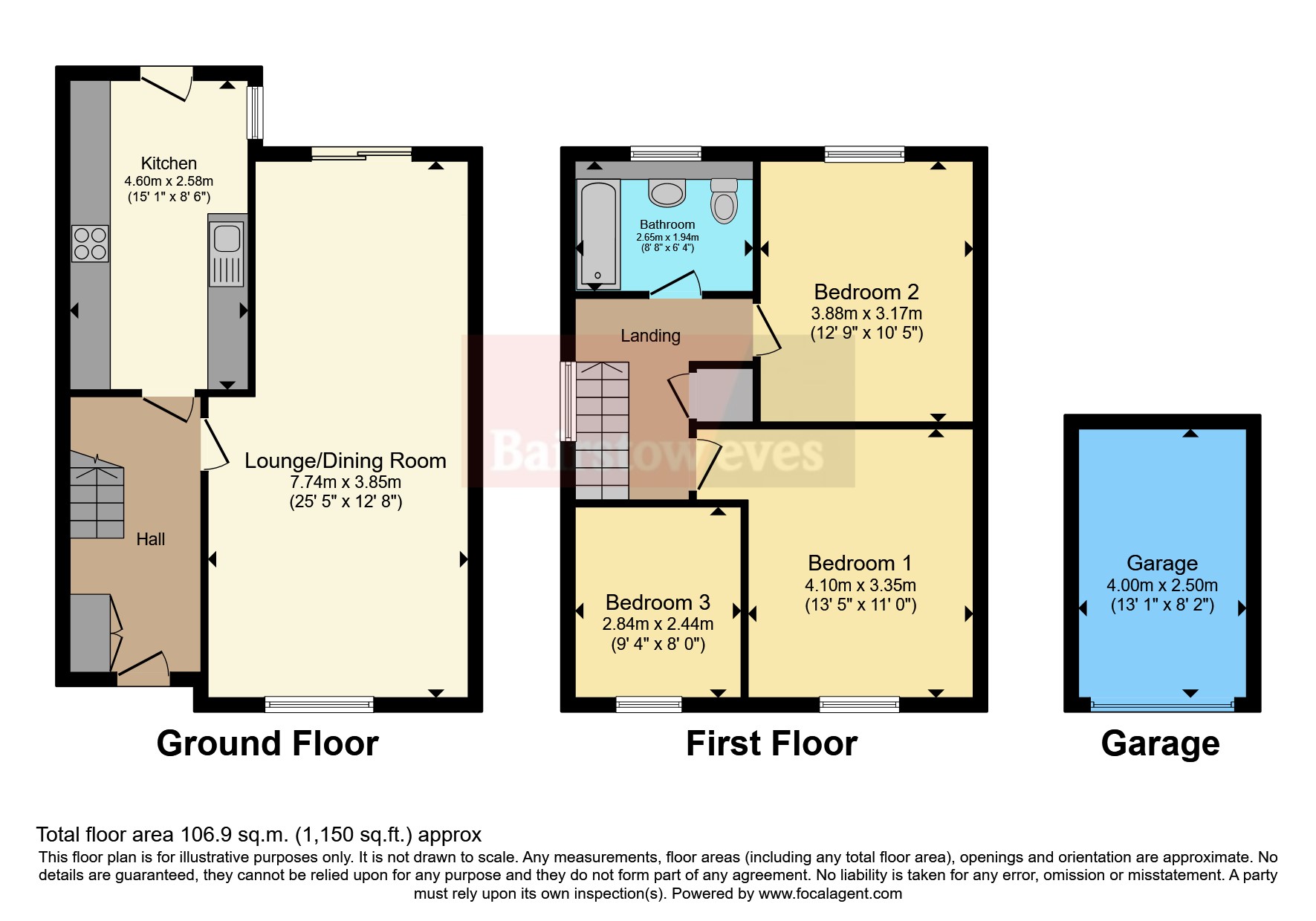 Florence Close, Atherstone, Warwickshire CV9, 3 bedroom detached house