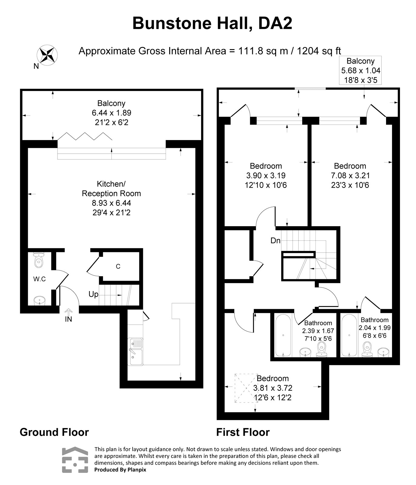 29 Bunstone Hall, 96, Chapel Drive, Kent floorplan