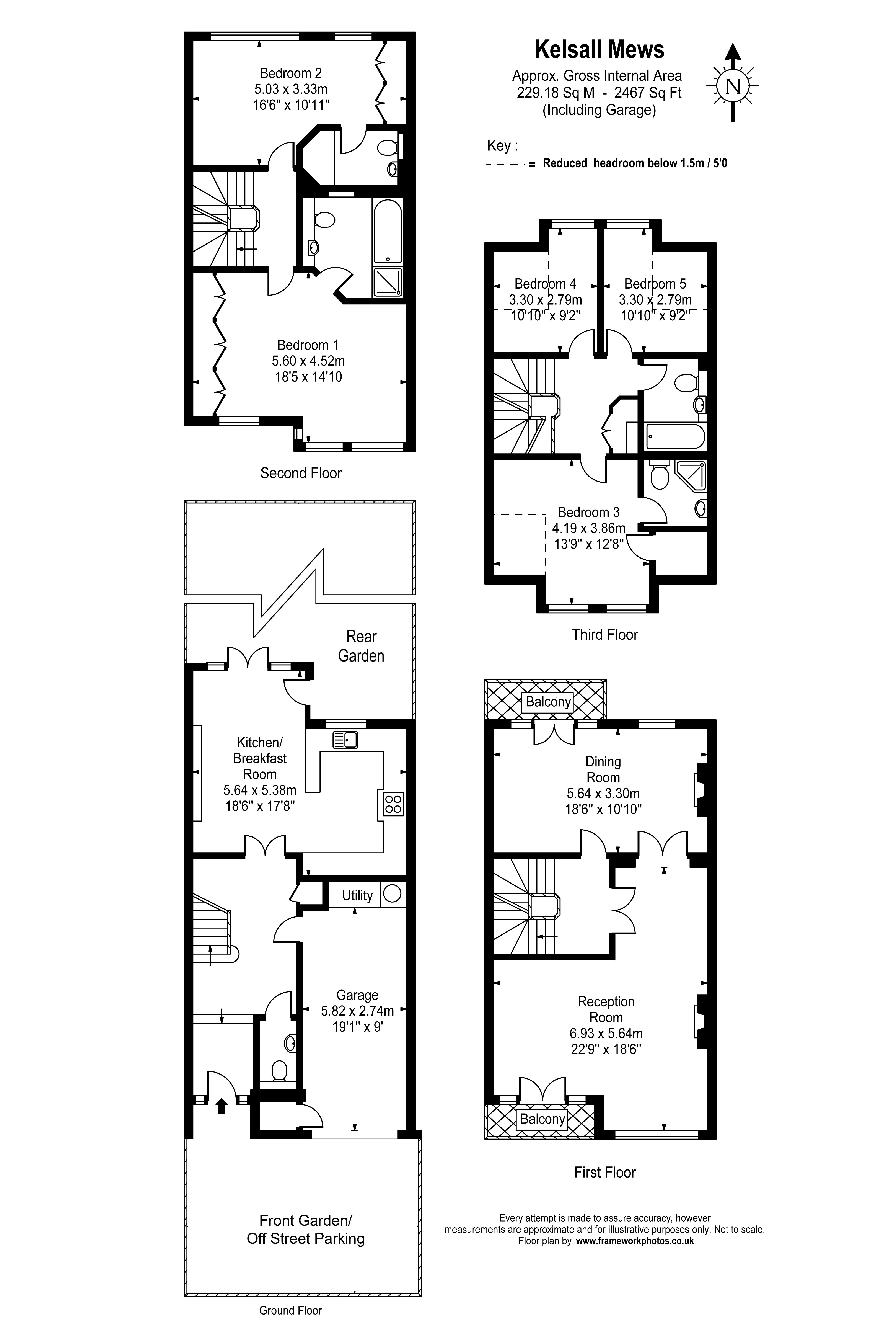 7,, Kelsall Mews, Richmond floorplan