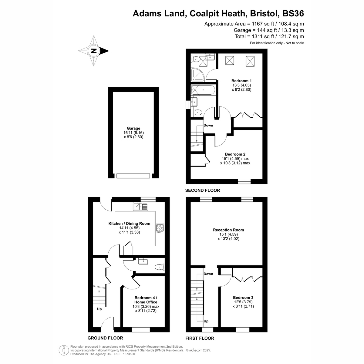 2, Adams Land, Bristol floorplan