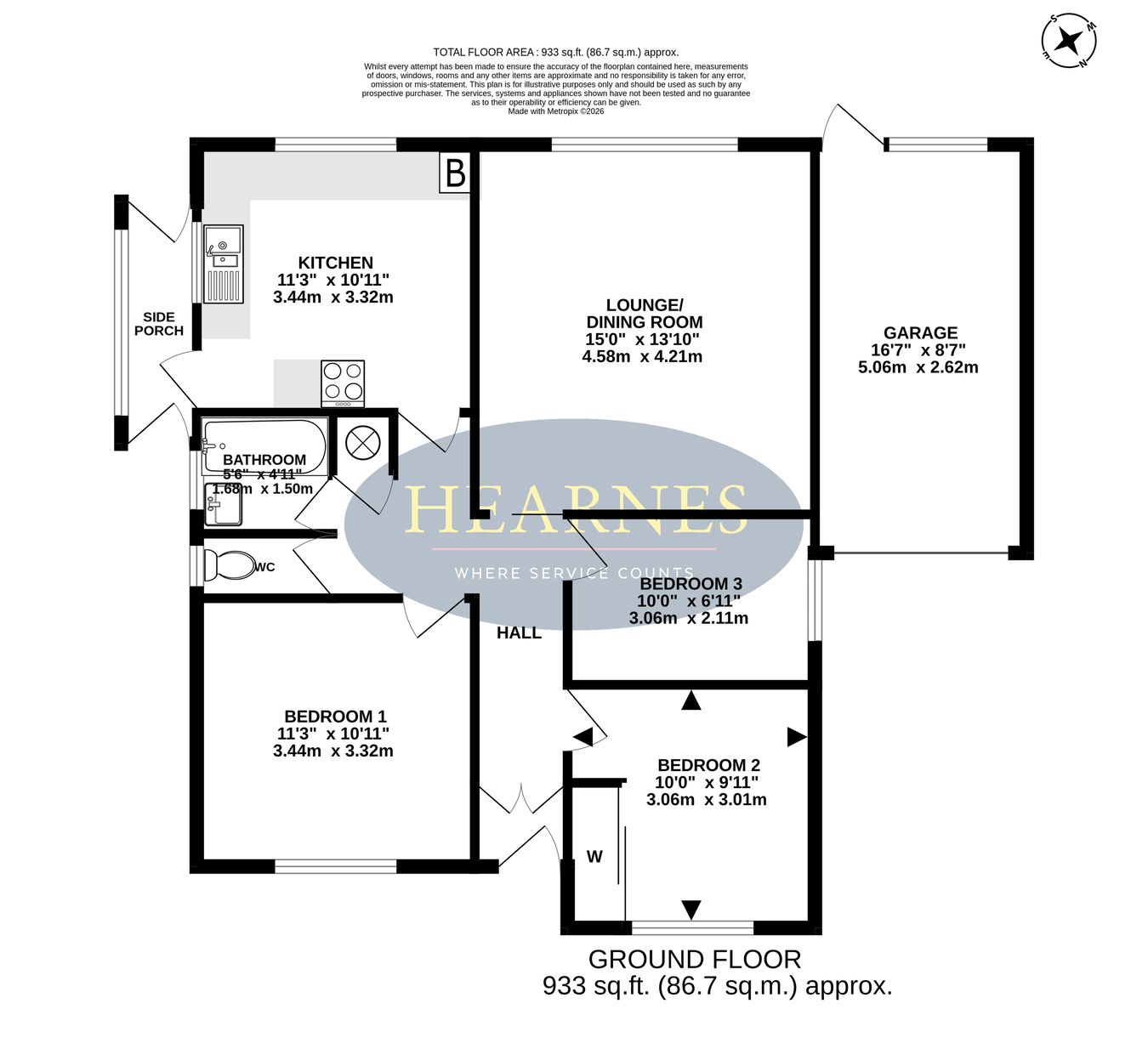 23, Corbiere Avenue, Poole floorplan
