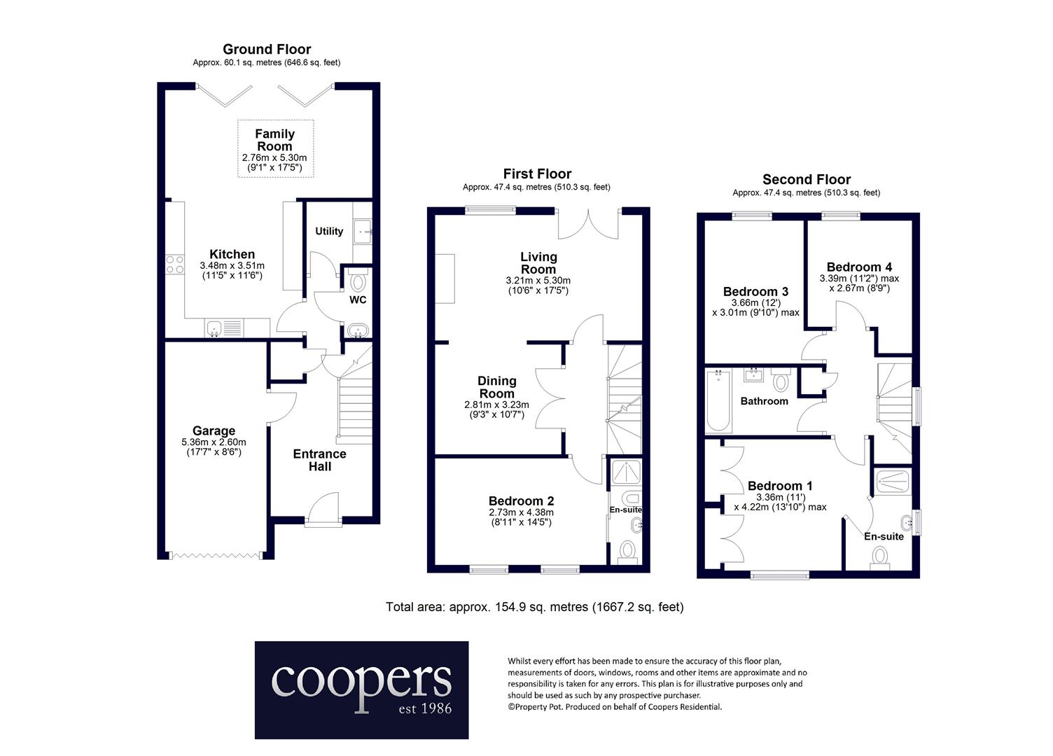 3, Harlech Gardens, Pinner floorplan