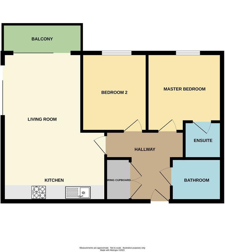 Apartment 103, The Vibe, Broughton Lane, Salford floorplan