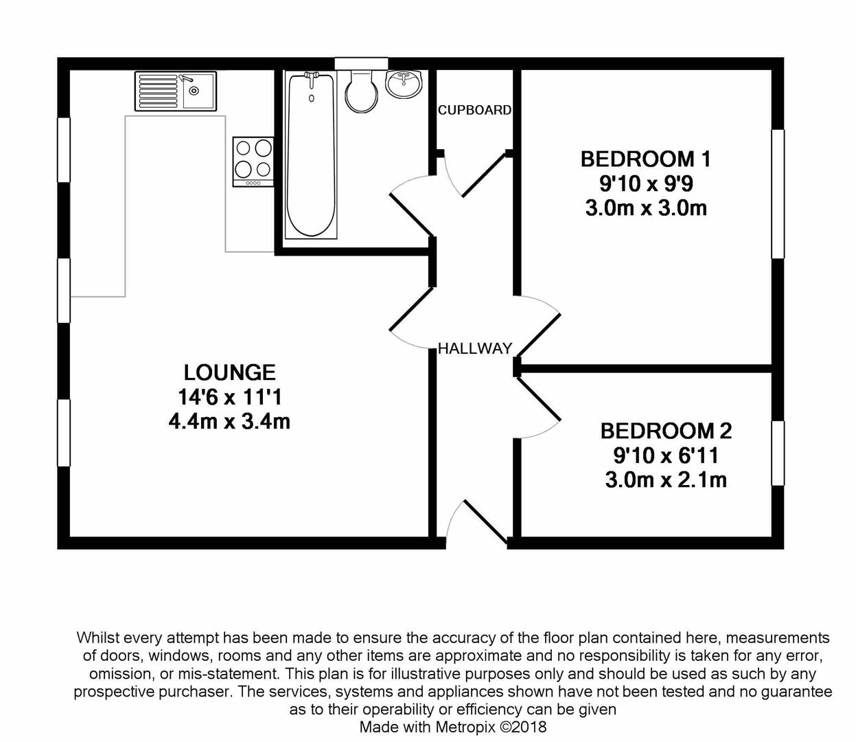 2 Bedrooms Flat to rent in Osprey Close, West Drayton UB7