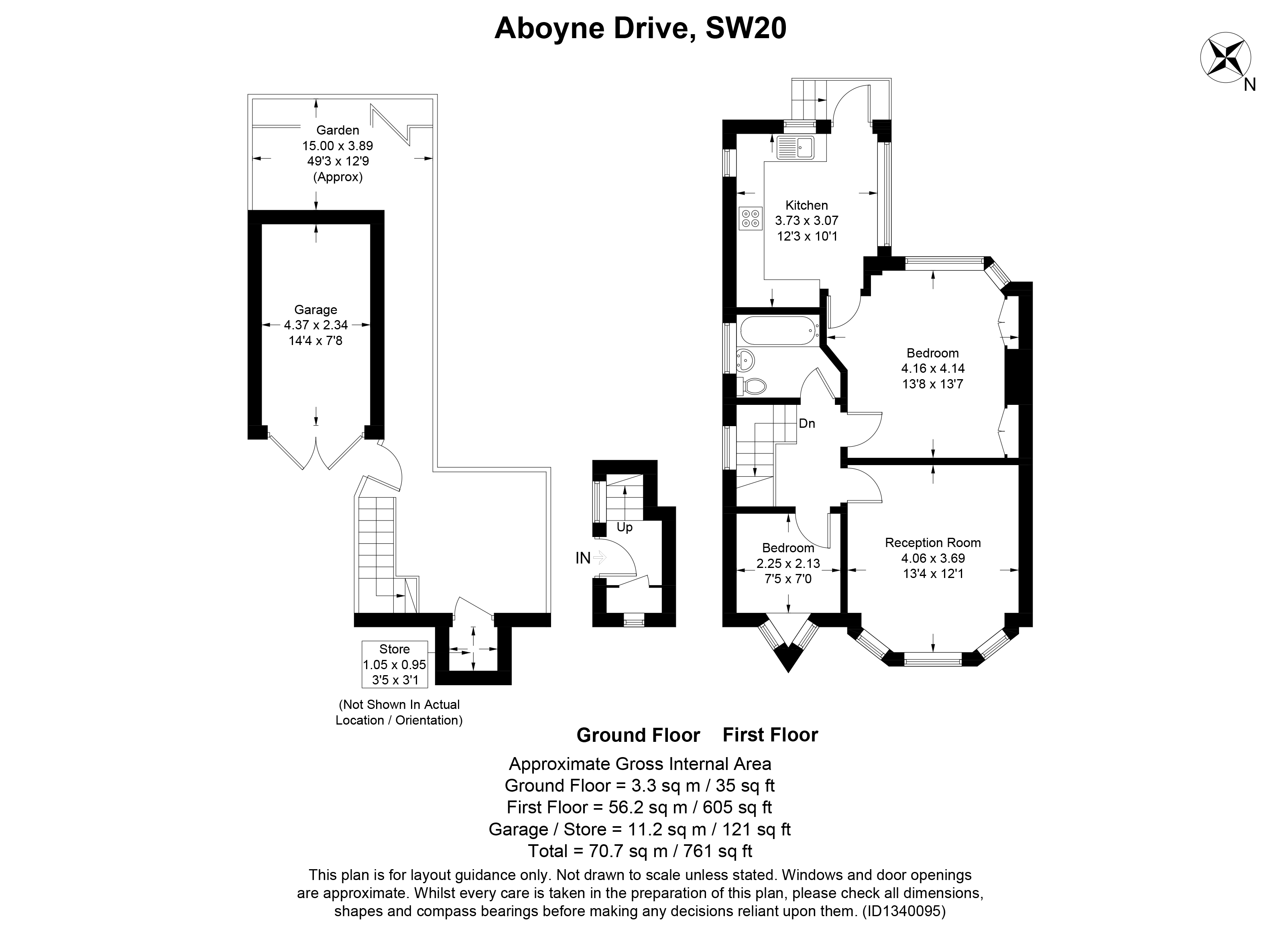 28a, Aboyne Drive, London floorplan