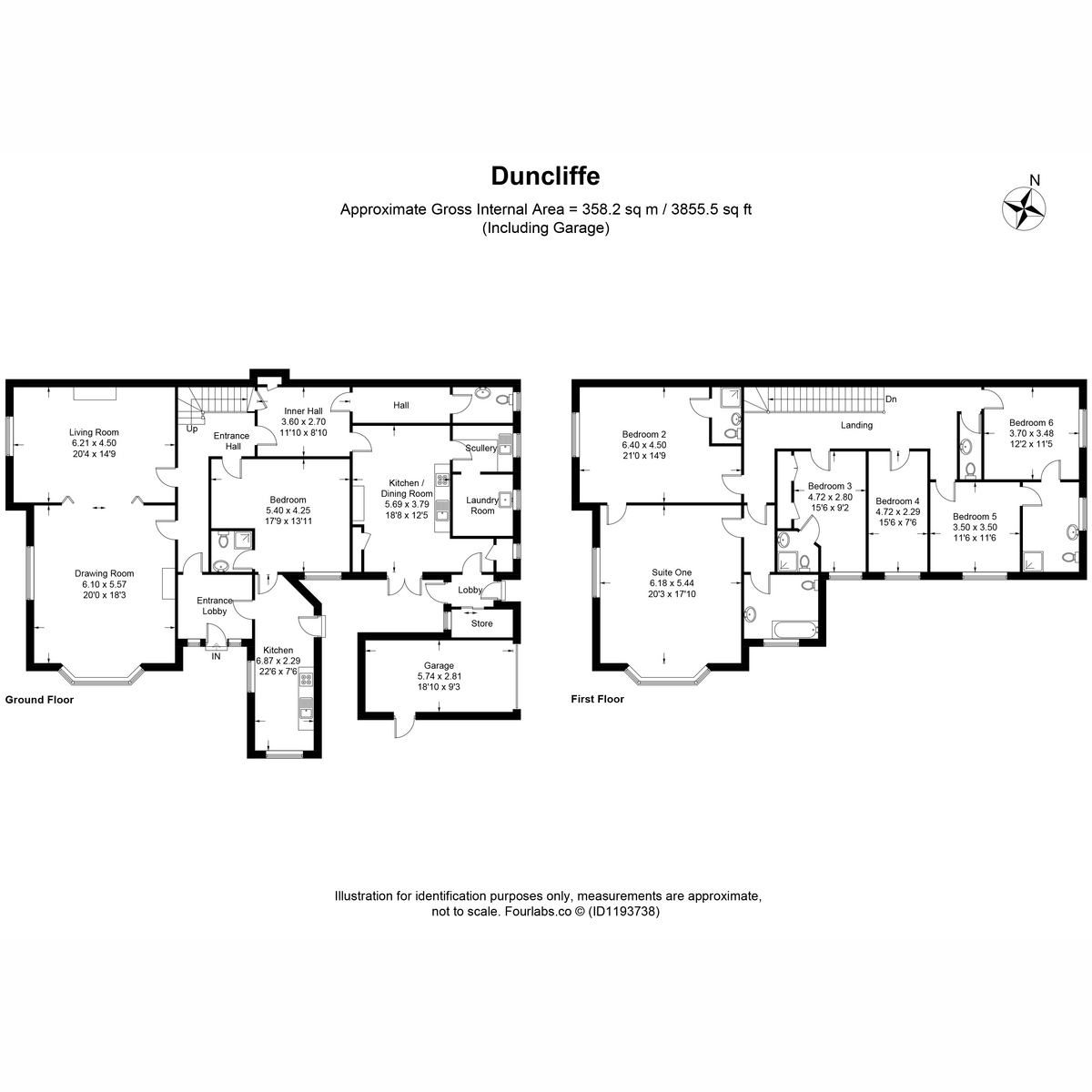 Duncliffe, Pomeroy Villas, Totnes floorplan