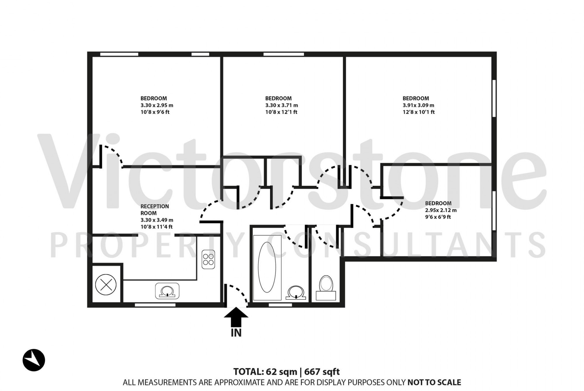 4 Bedrooms Flat to rent in Augustus House Augustus Street, Euston NW1