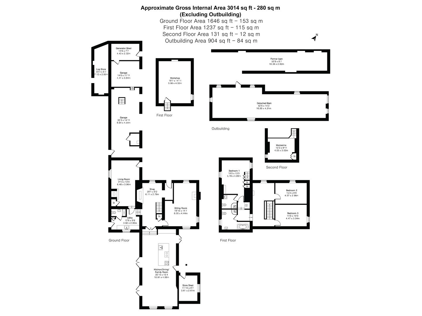 Moorgate Farm, Okehampton floorplan