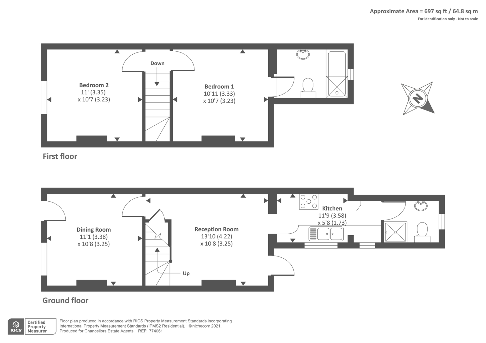 7, Union Street, Oxford floorplan