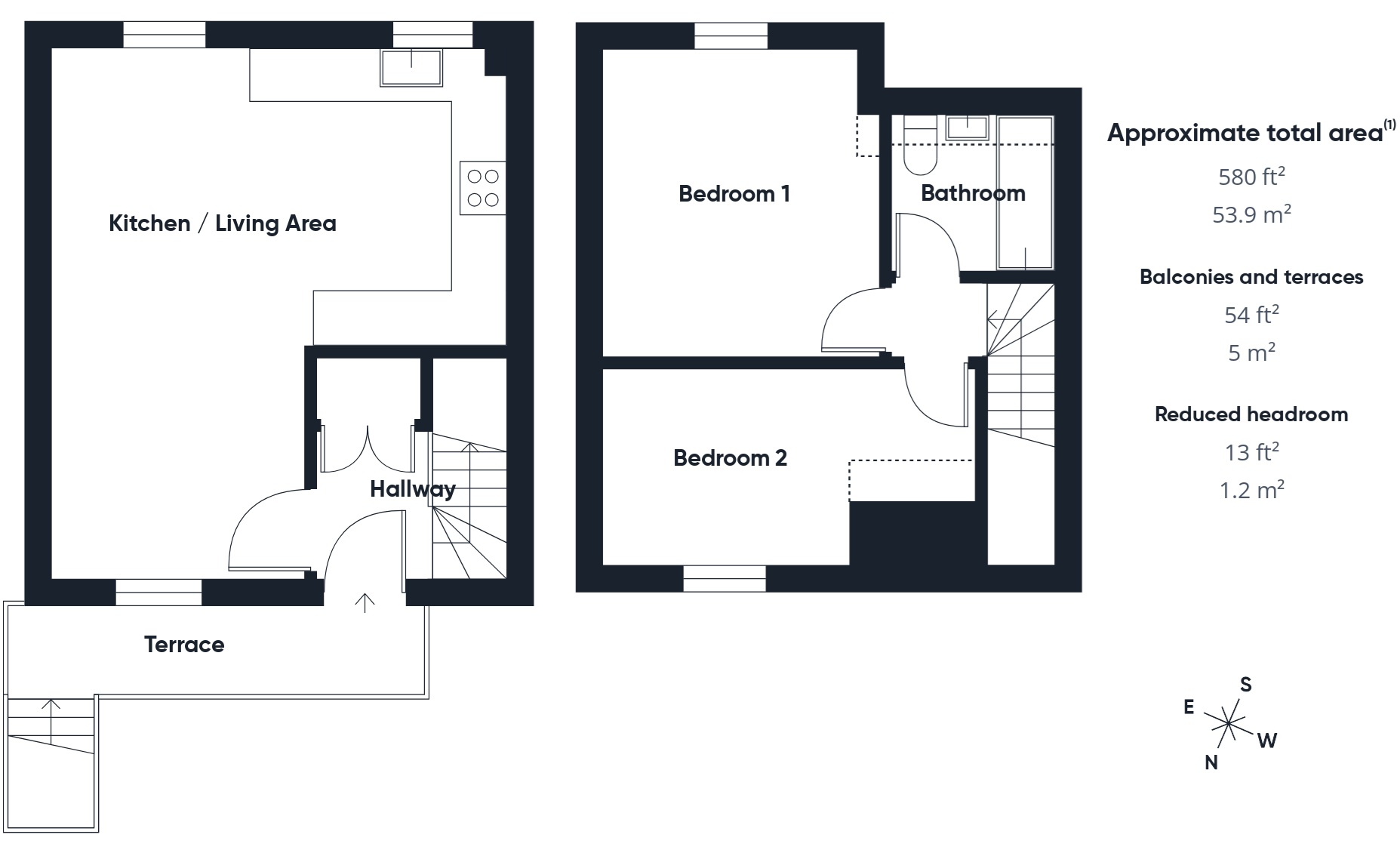 Flat 7 The Depot, Lansdown Road, Bude floorplan