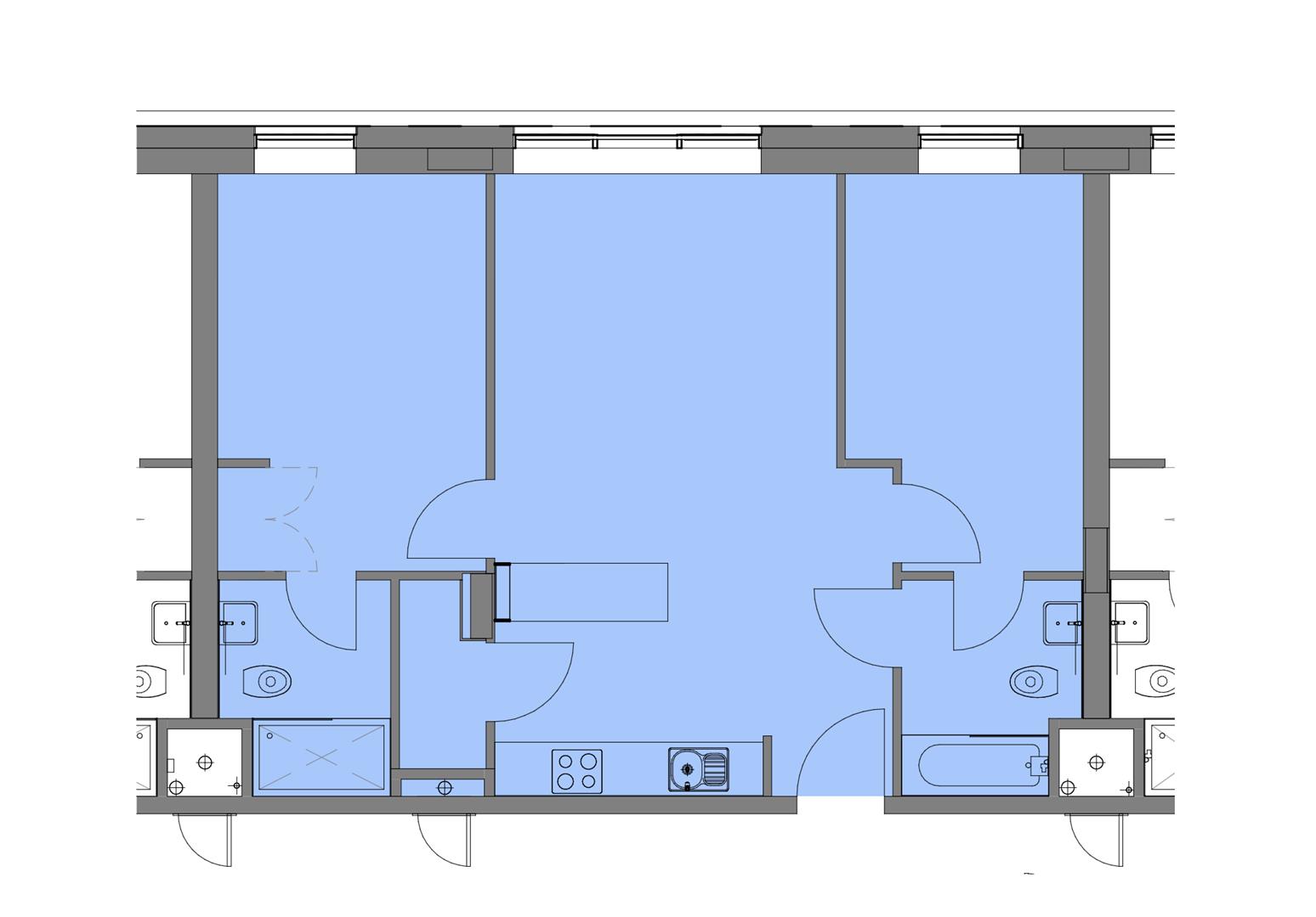 76, One Vesta Street, Manchester floorplan