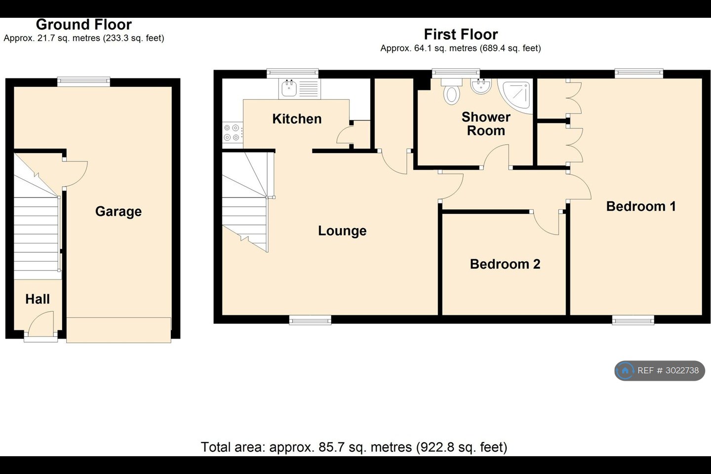 Abbey Close, Shepshed, Loughborough floorplan