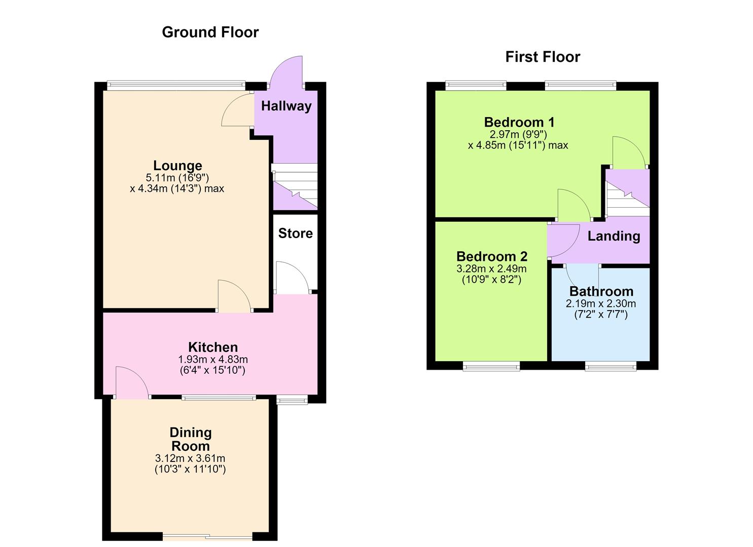 34, Hilderstone Road, Birmingham floorplan