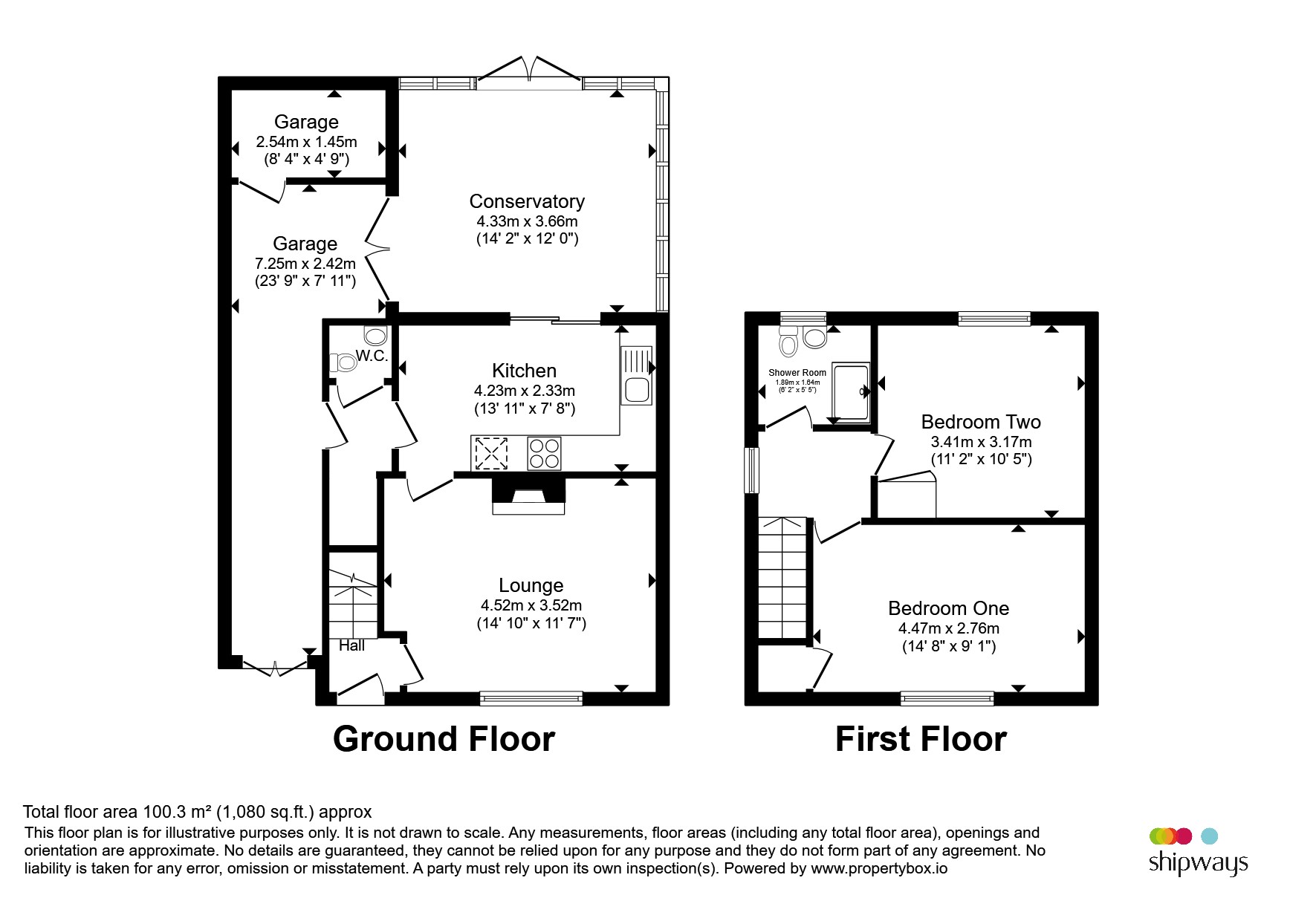 79, Broom Crescent, Kidderminster floorplan