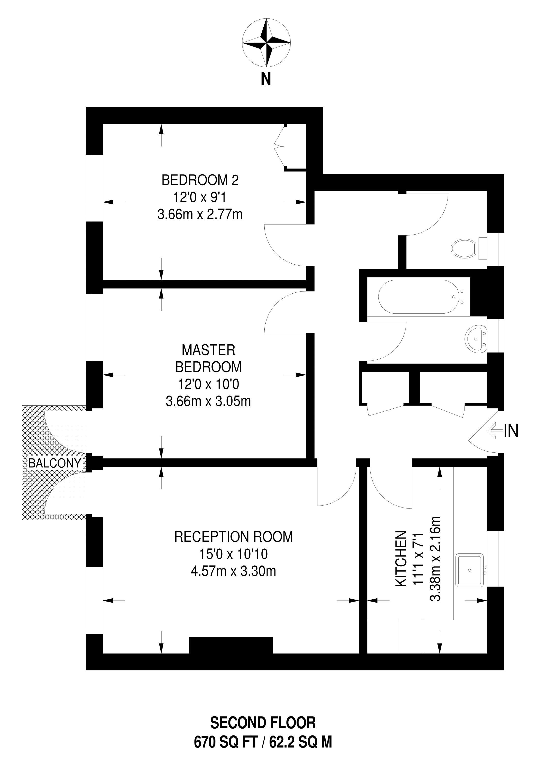 2 Bedrooms Flat for sale in Beckenham Hill BR3, Beckenham Hill,