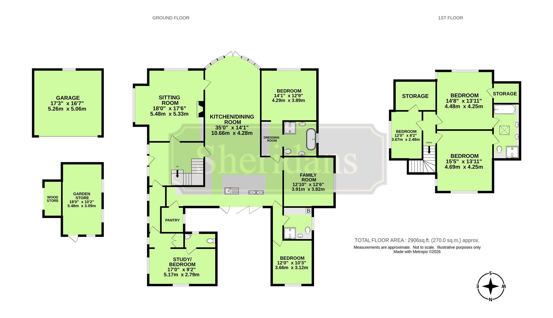 St. John's Well, The Park, Bury St. Edmunds floorplan