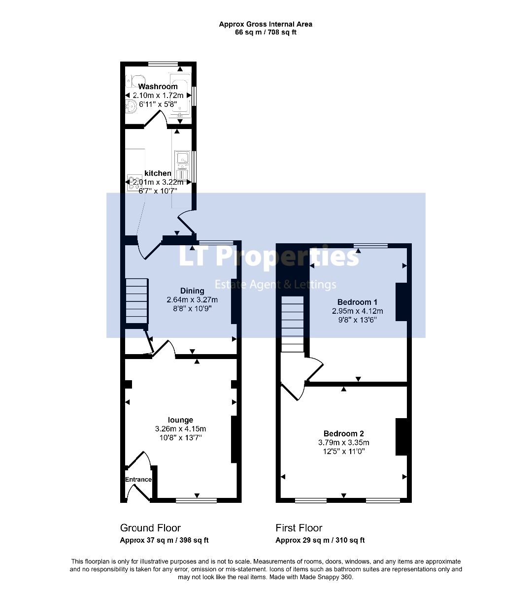 37 Naseby Road, Luton floorplan