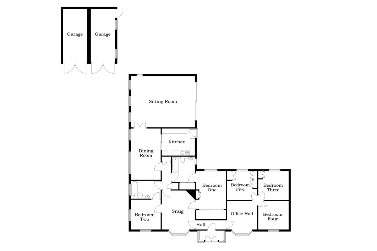 The Bramleys, School Lane, Manningtree floorplan