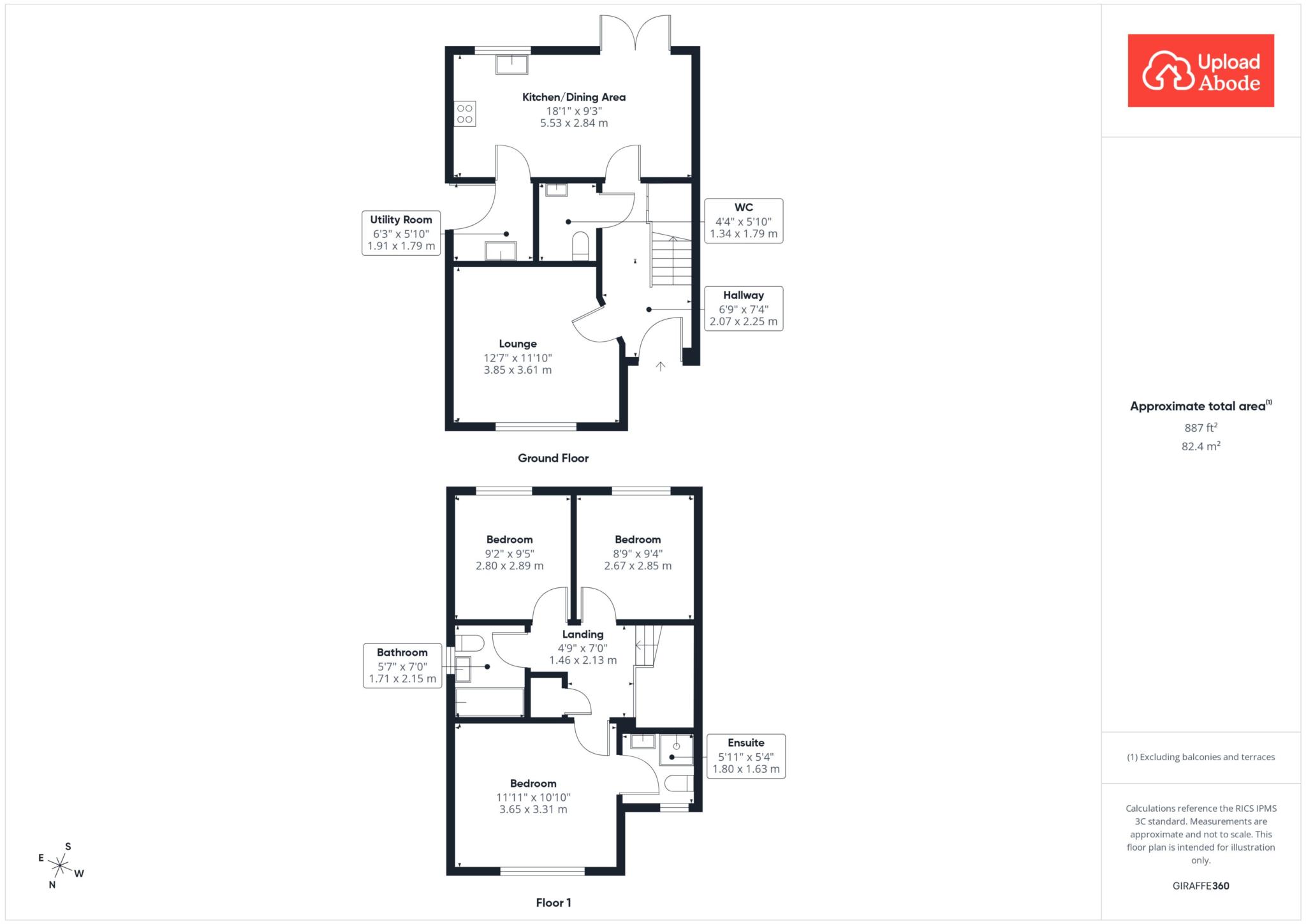47, Cullen Crescent, Carluke floorplan