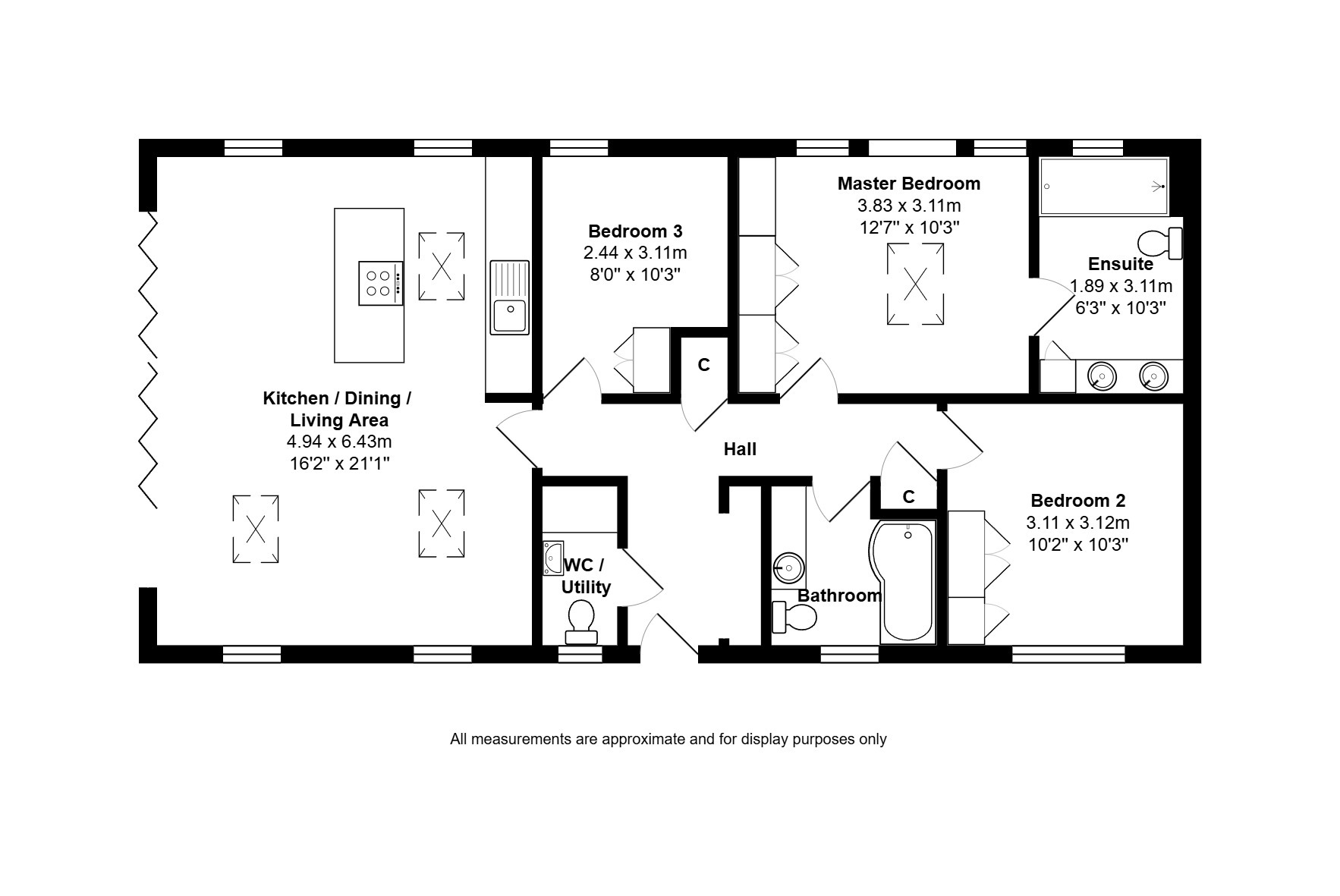 Lodge 27, Marsh View, Church Farm Road floorplan