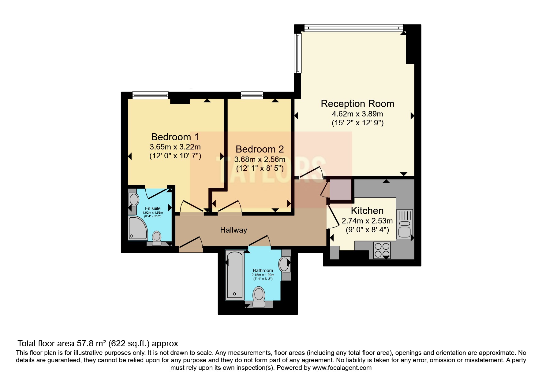 87, Havannah Street, Cardiff floorplan