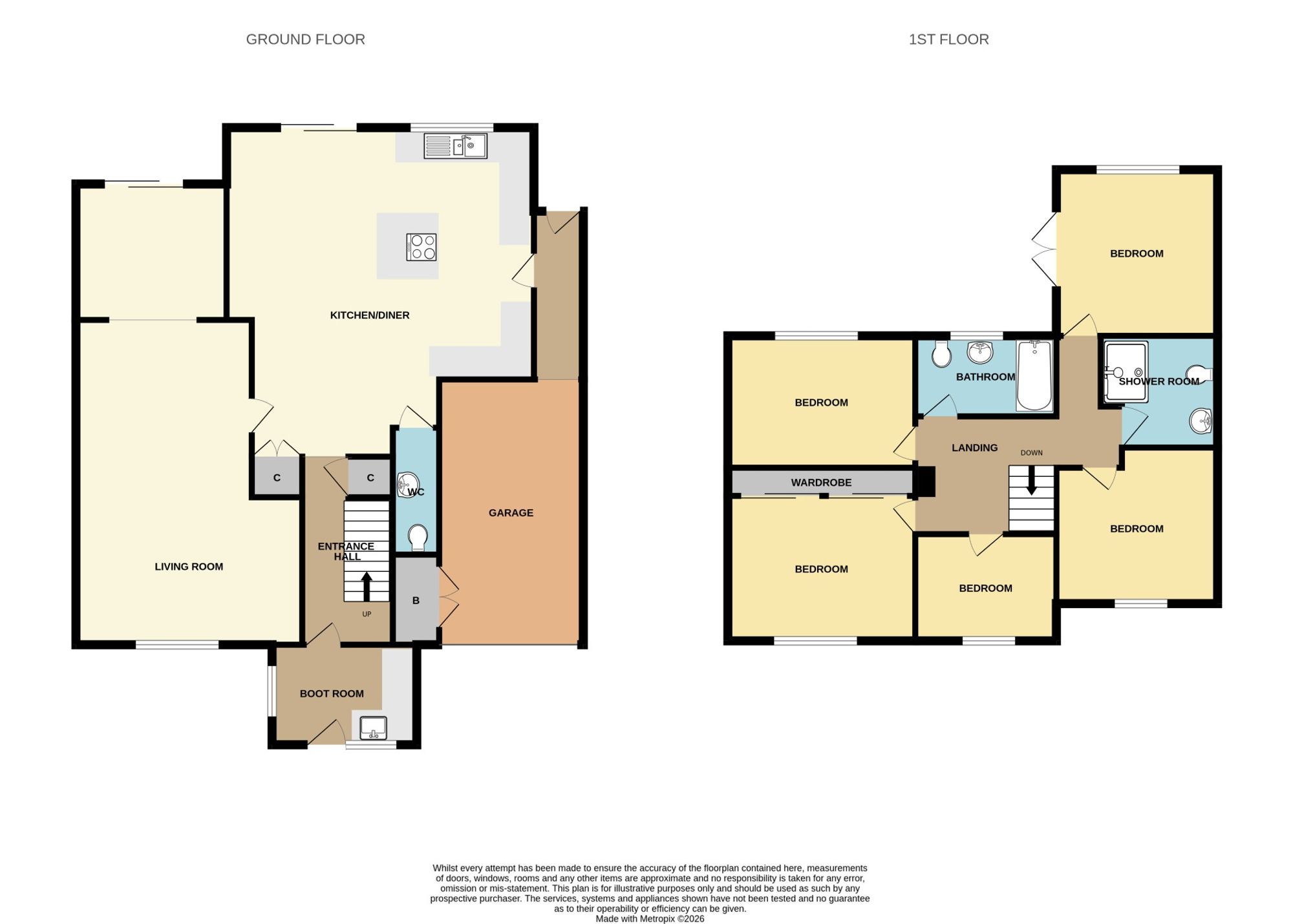 14 Lanherne Avenue, Newquay floorplan