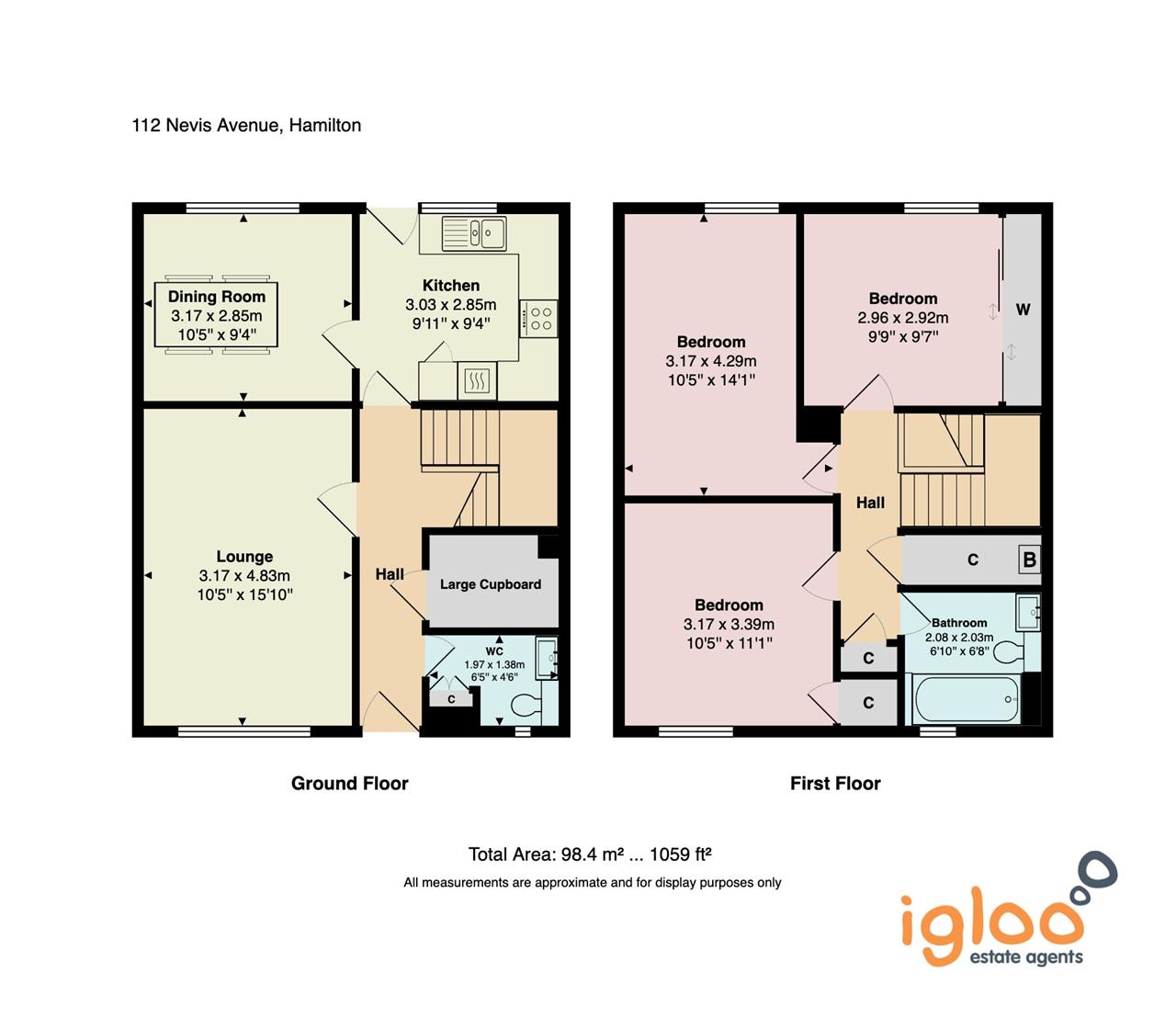 112, Nevis Ave, Hamilton floorplan