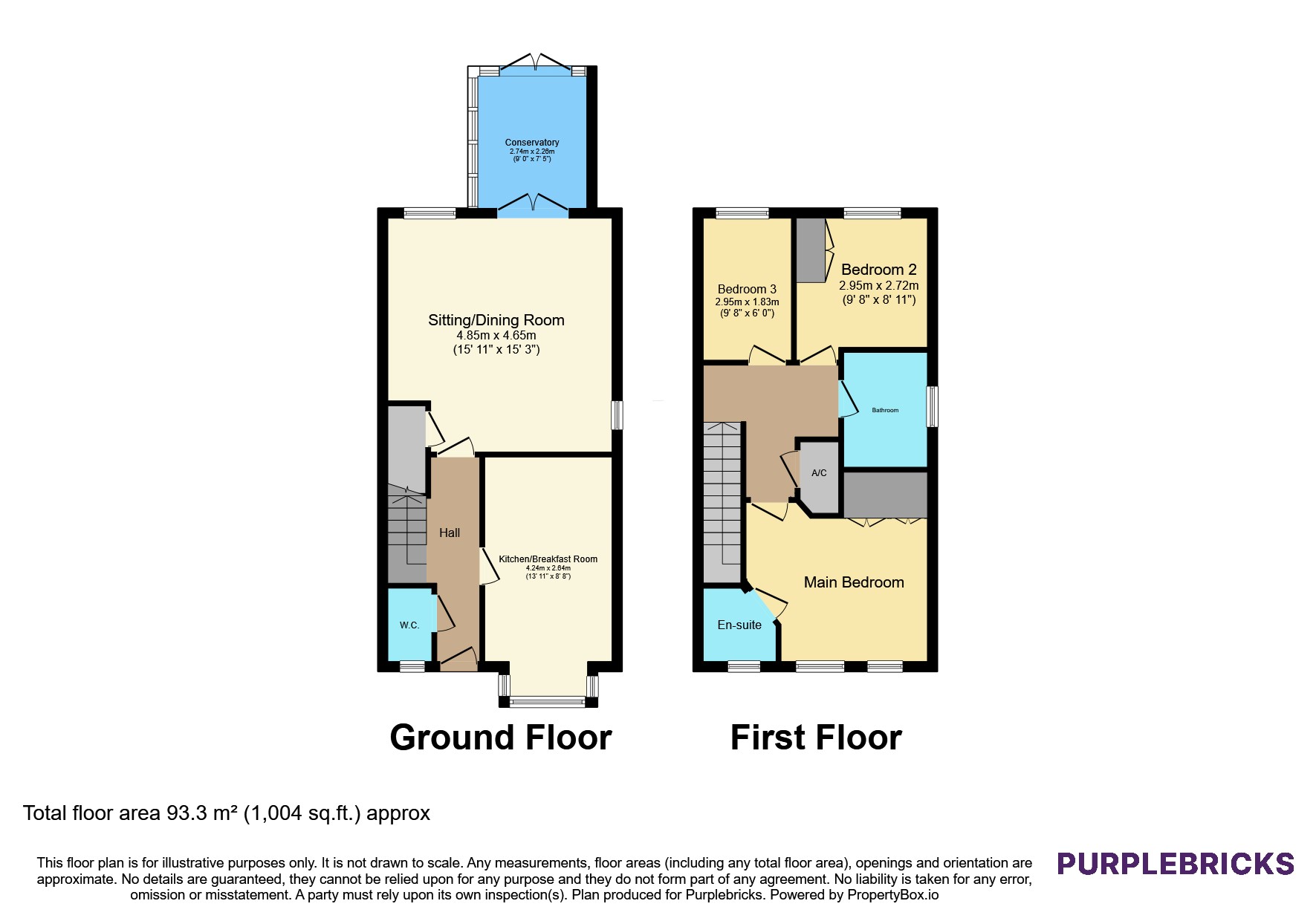 51, Roman Way, Maidstone floorplan