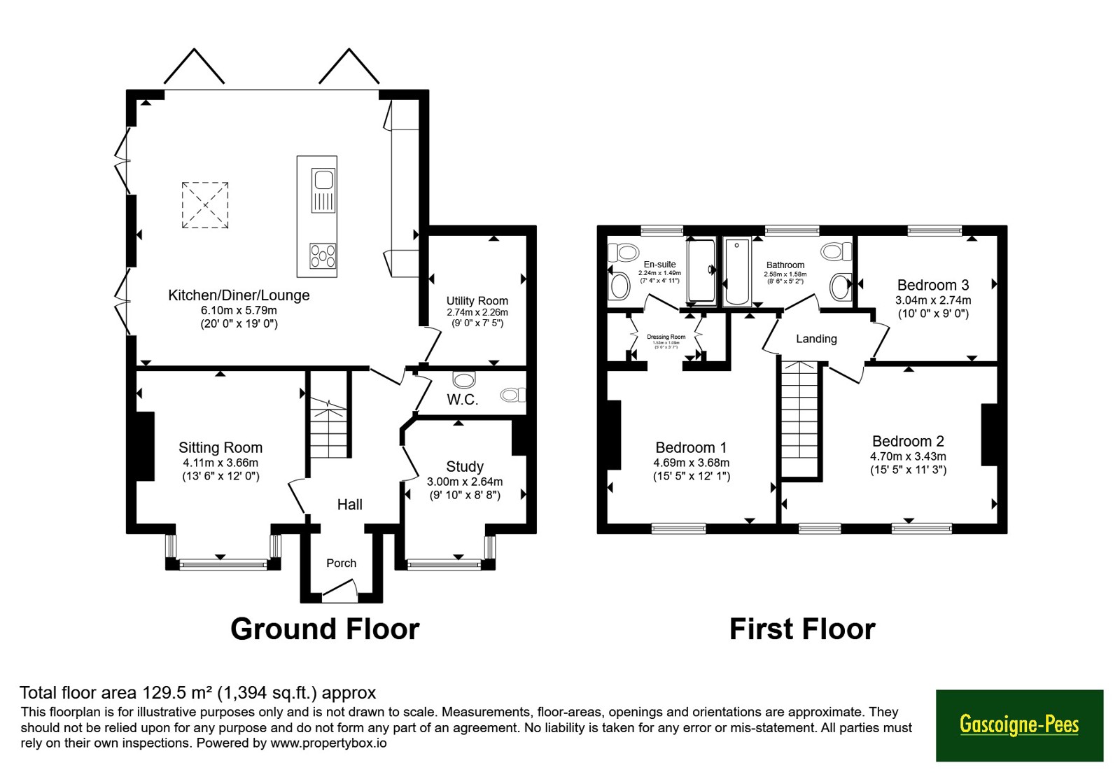 Daru,, Birtley Green, Guildford floorplan