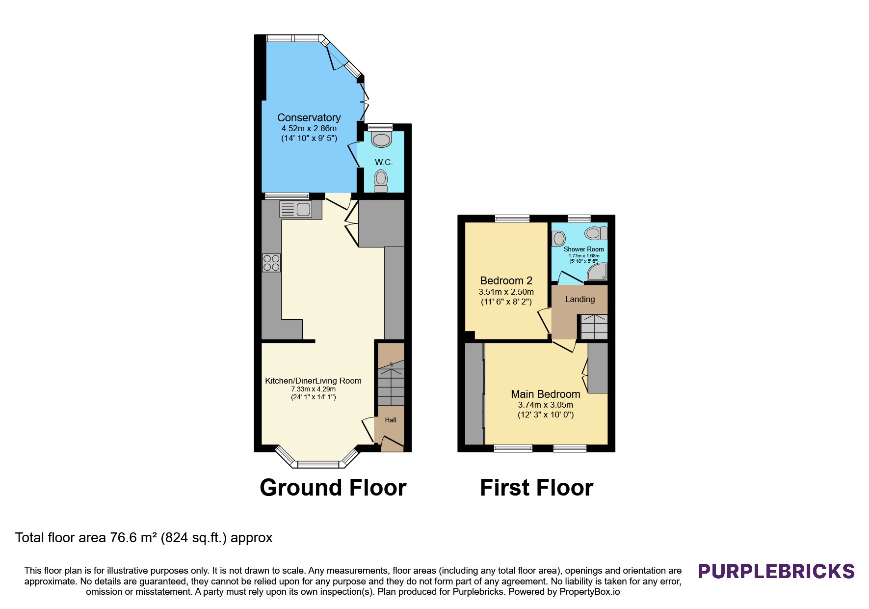 98, Crosbie Road, Coventry floorplan