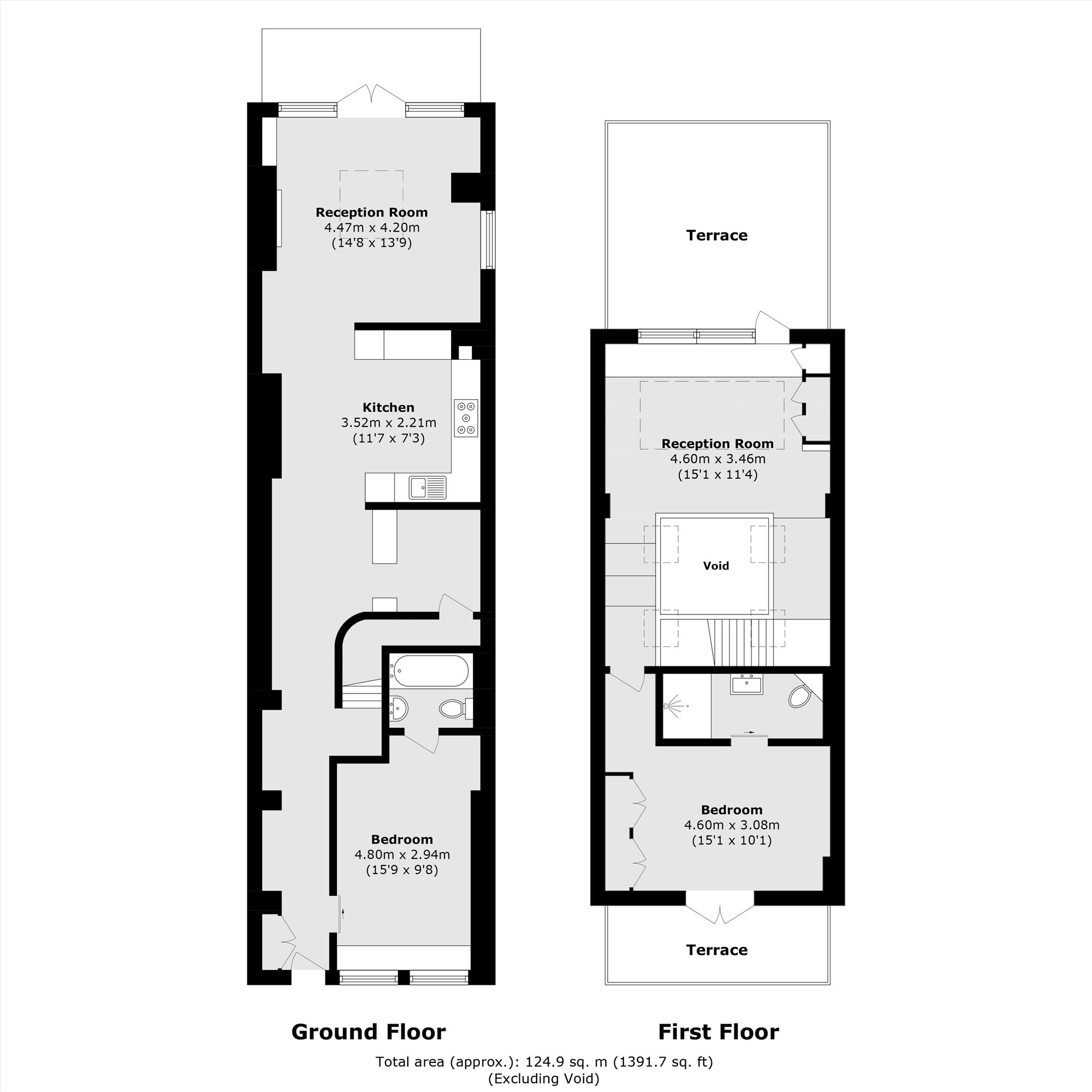 34, Tadema Road, London floorplan