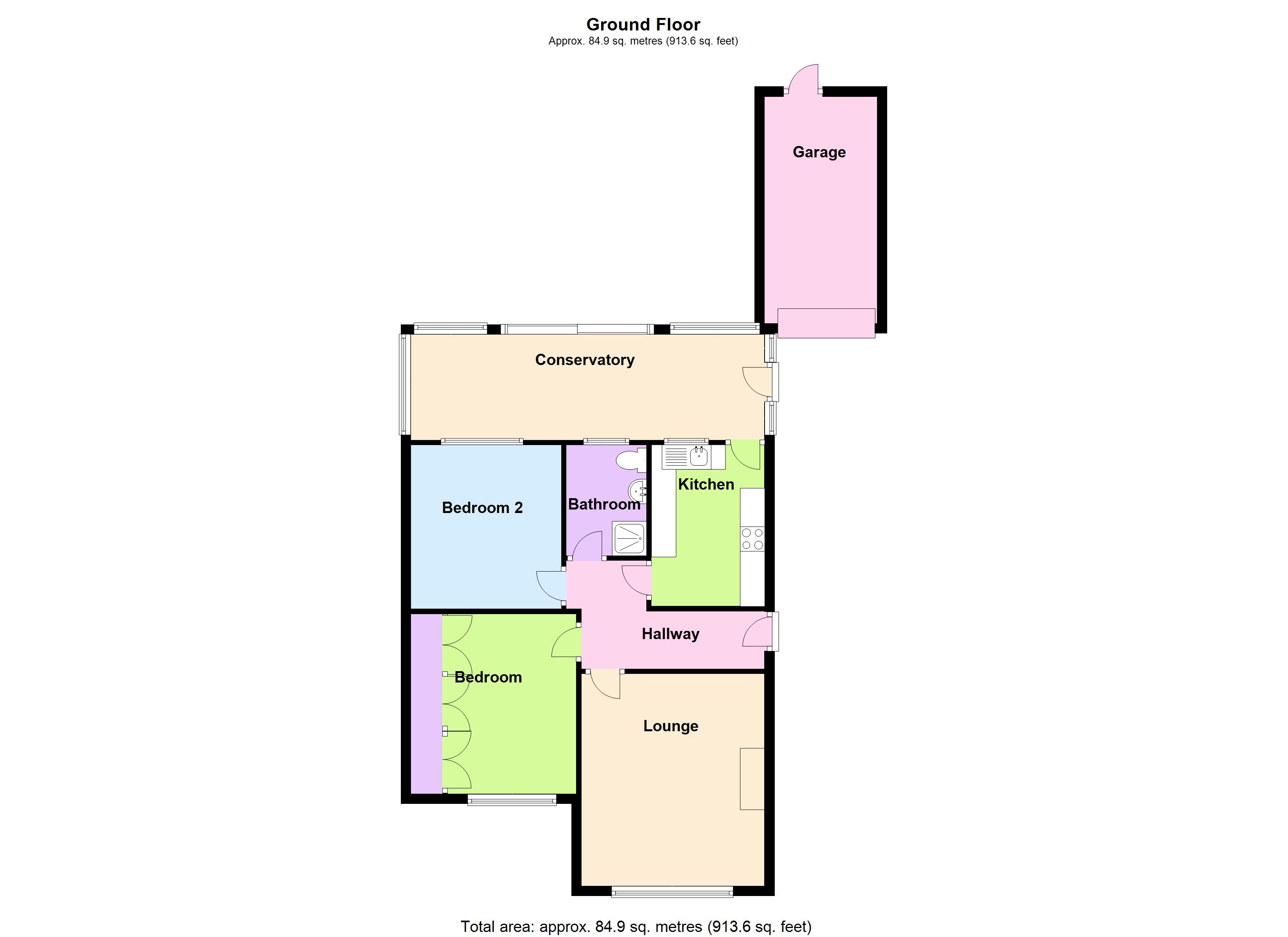 361, Newtown Road, Warwickshire floorplan