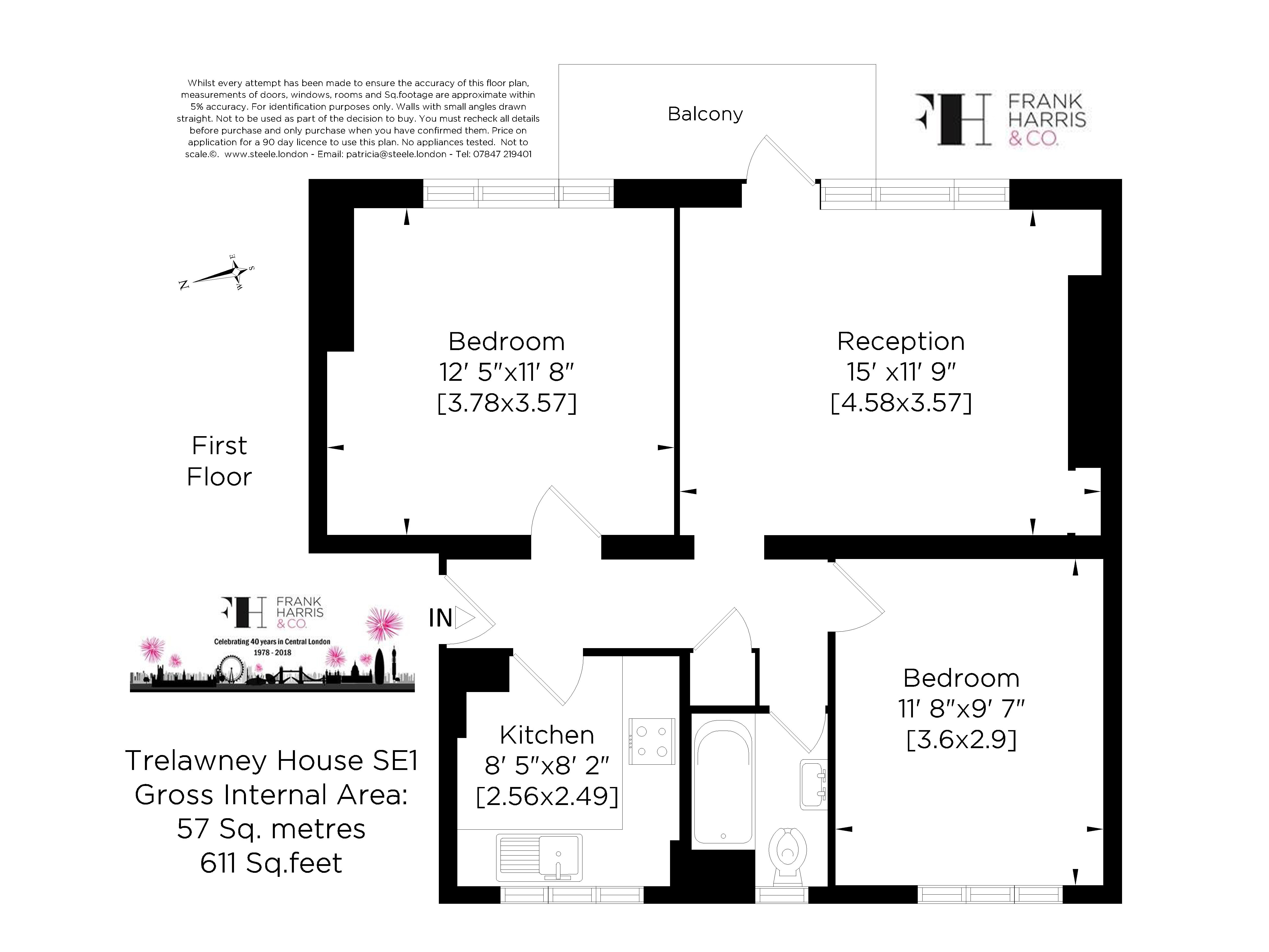 2 Bedrooms Flat to rent in Trelawney House, Union Street, London SE1