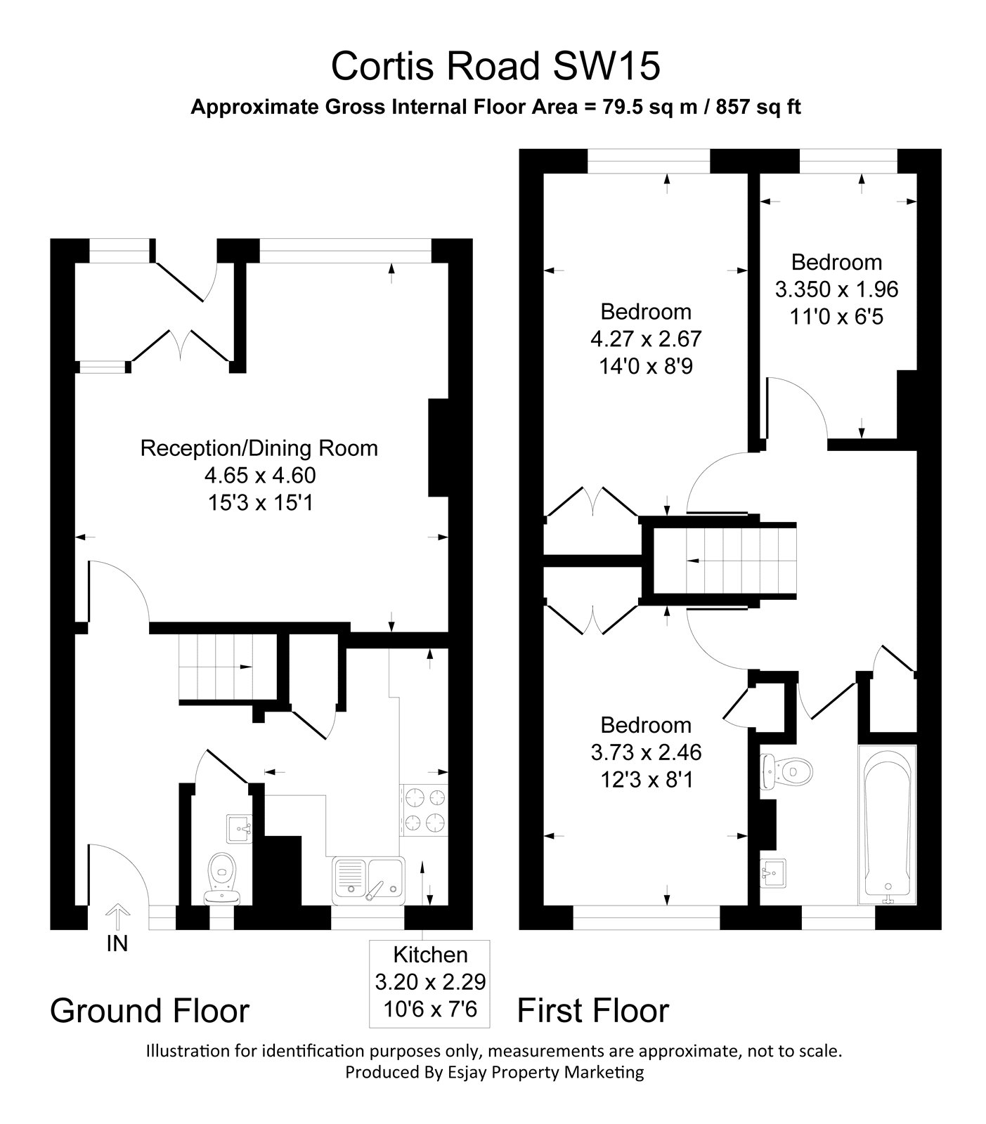 31,, Cortis Road, London floorplan