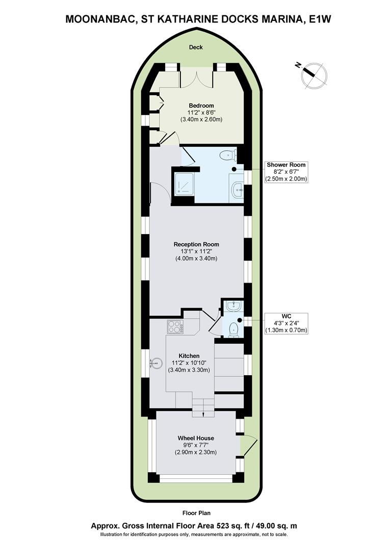 St Katharine Docks, Wapping floorplan