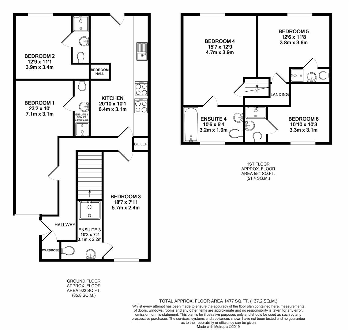 6 Bedrooms Semi-detached house to rent in Leacroft Close, West Drayton UB7