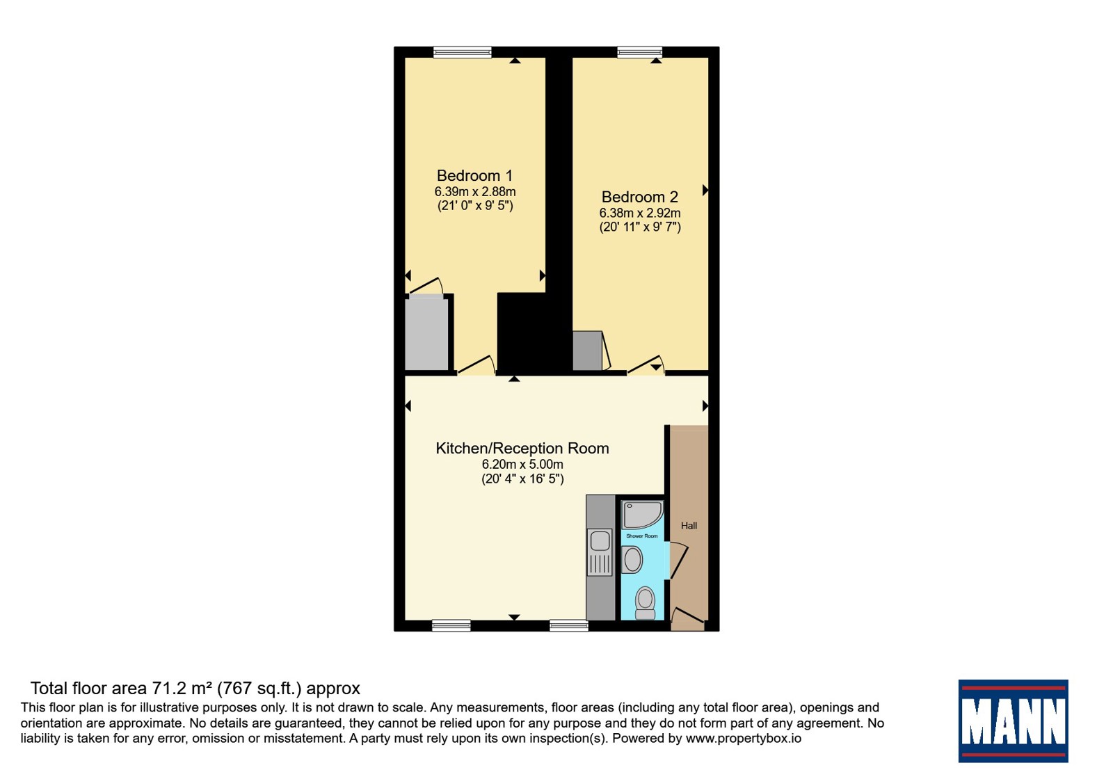 1, Castle View Mews, Rochester floorplan