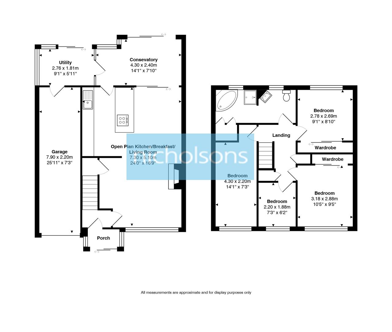 9, Nash Close, Farnborough floorplan