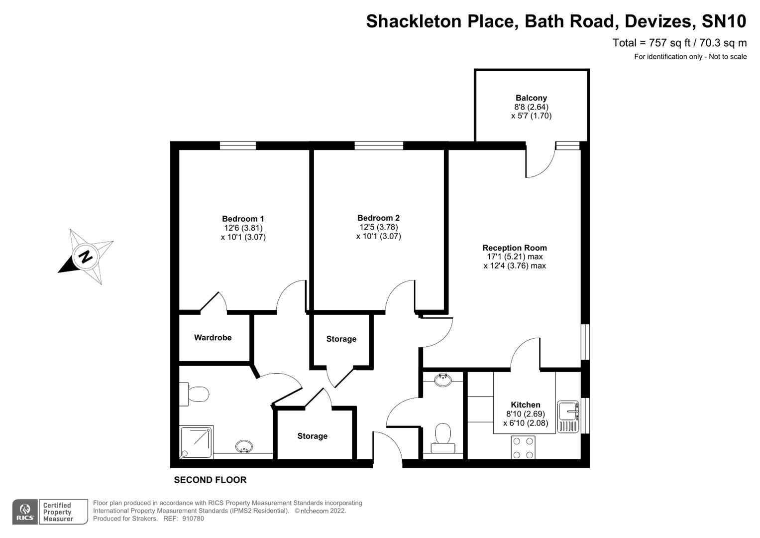 Bath Road, Devizes SN10, 2 bedroom property for sale 62886575
