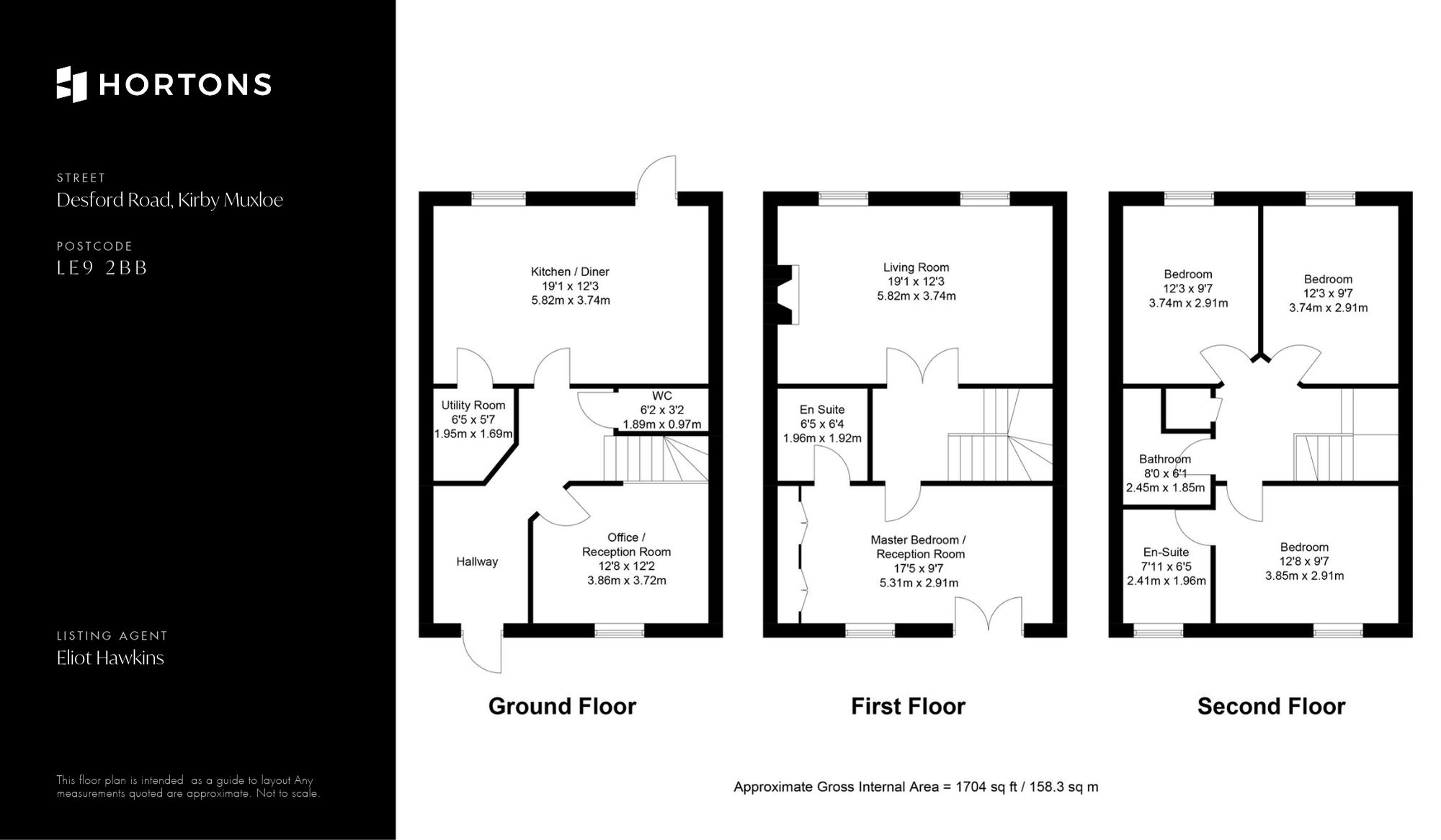 18a Desford Road, Leicester floorplan