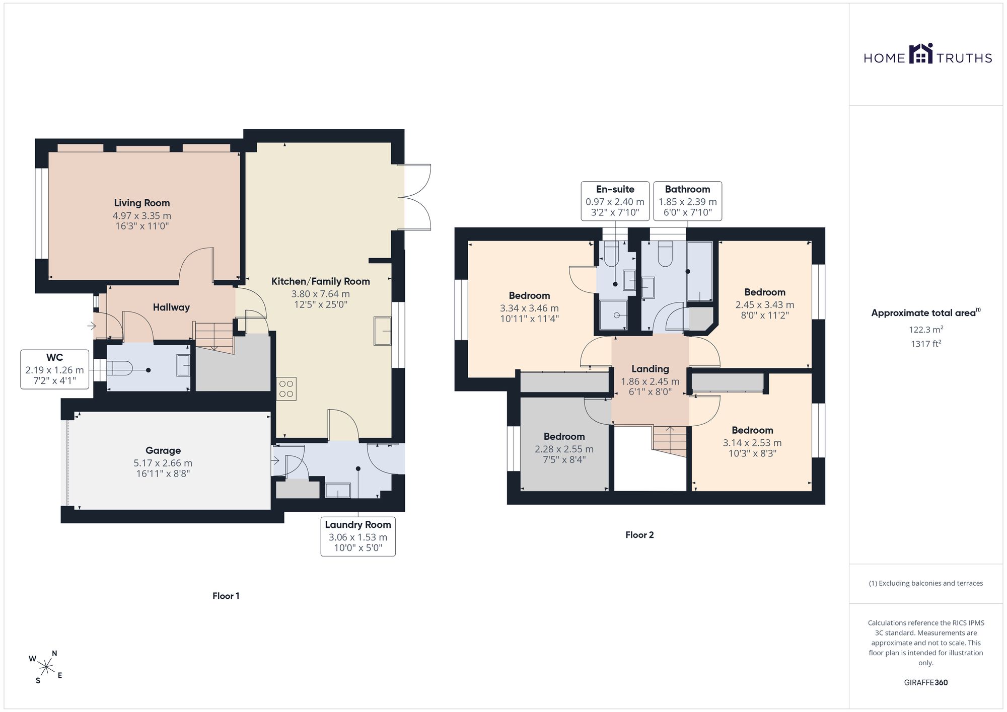 3 Great Wood Close, Chorley floorplan