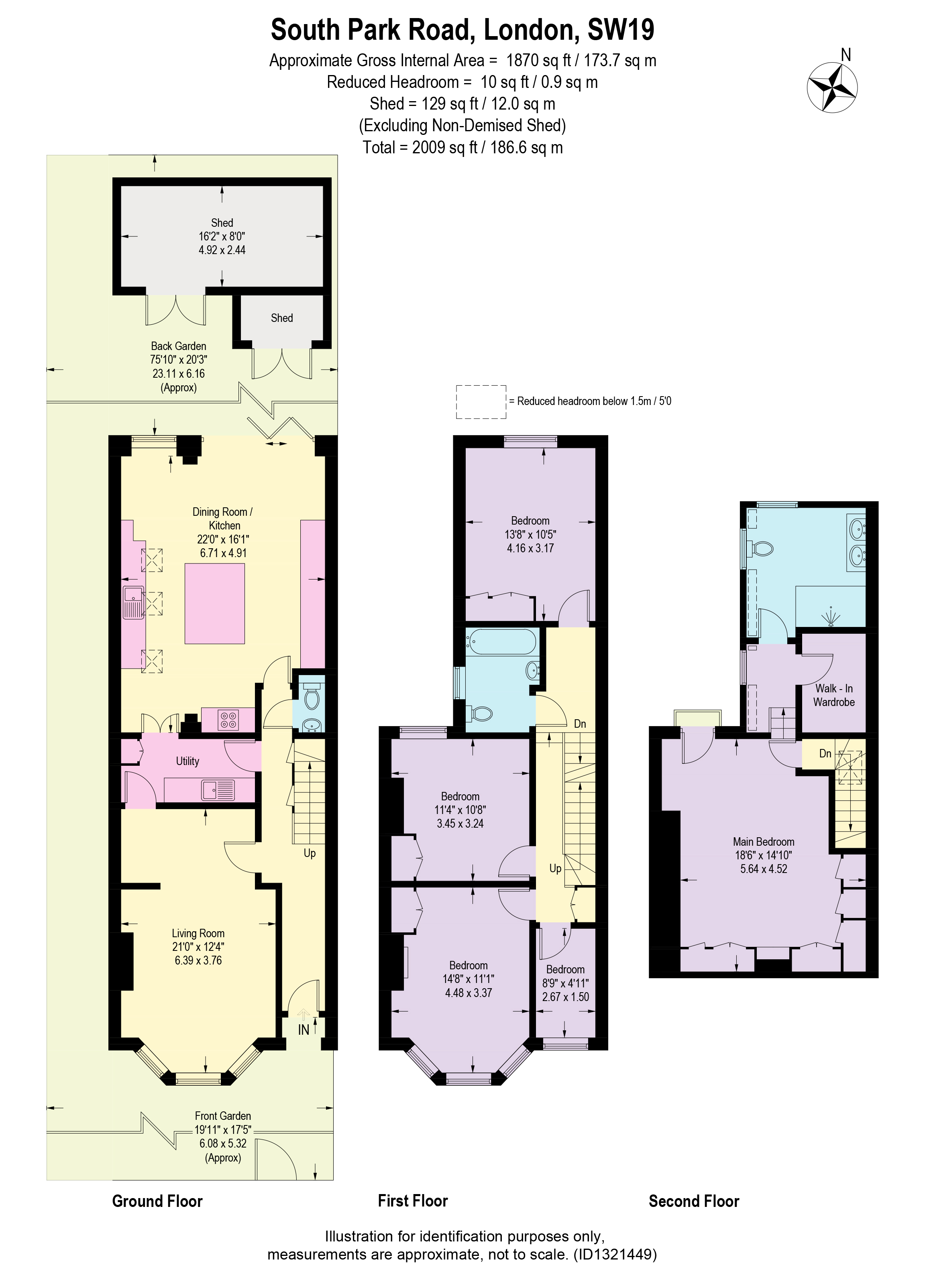 78, South Park Road, London floorplan