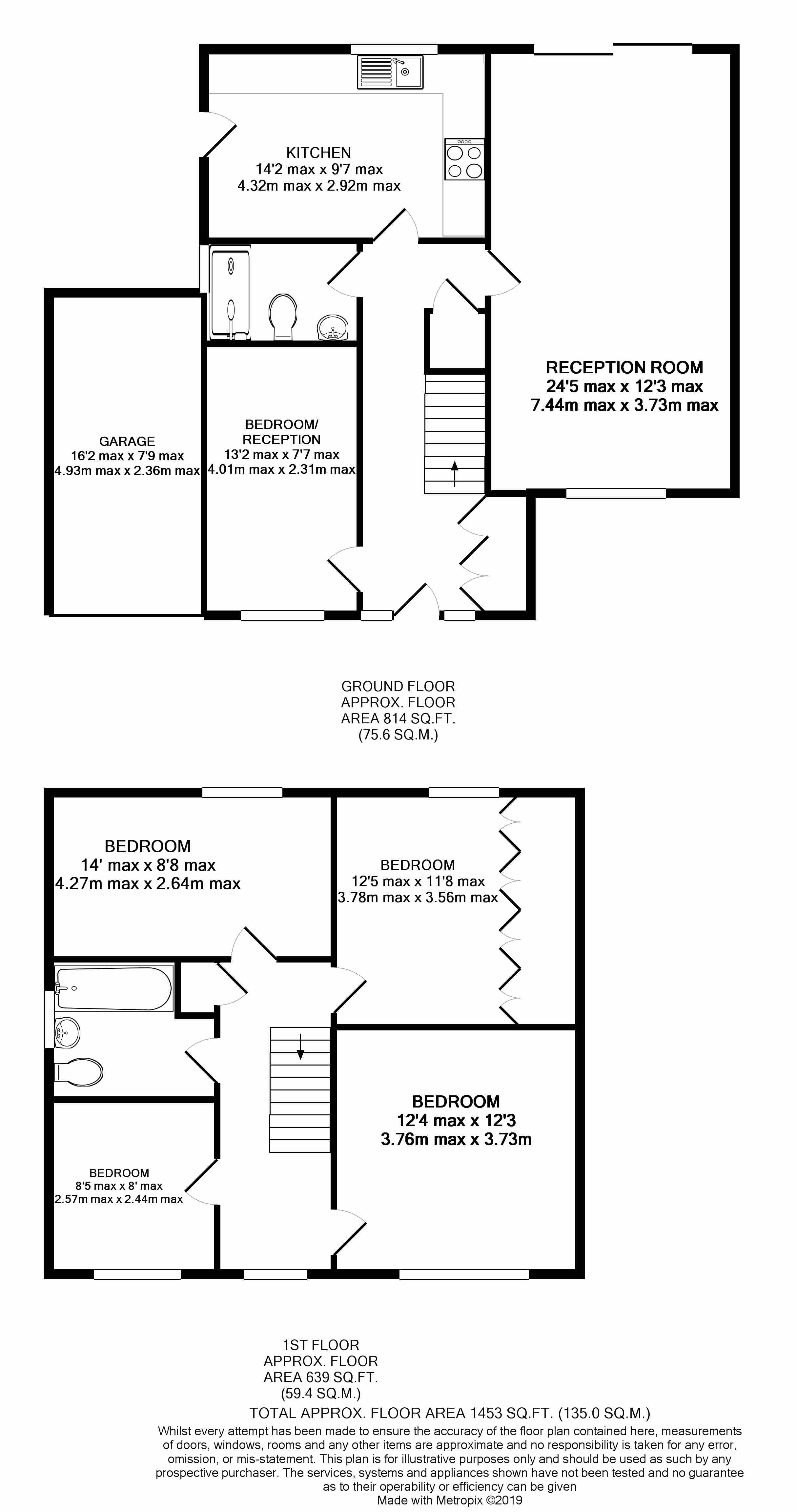 4 Bedrooms Detached house to rent in Mead Close, Egham, Surrey TW20