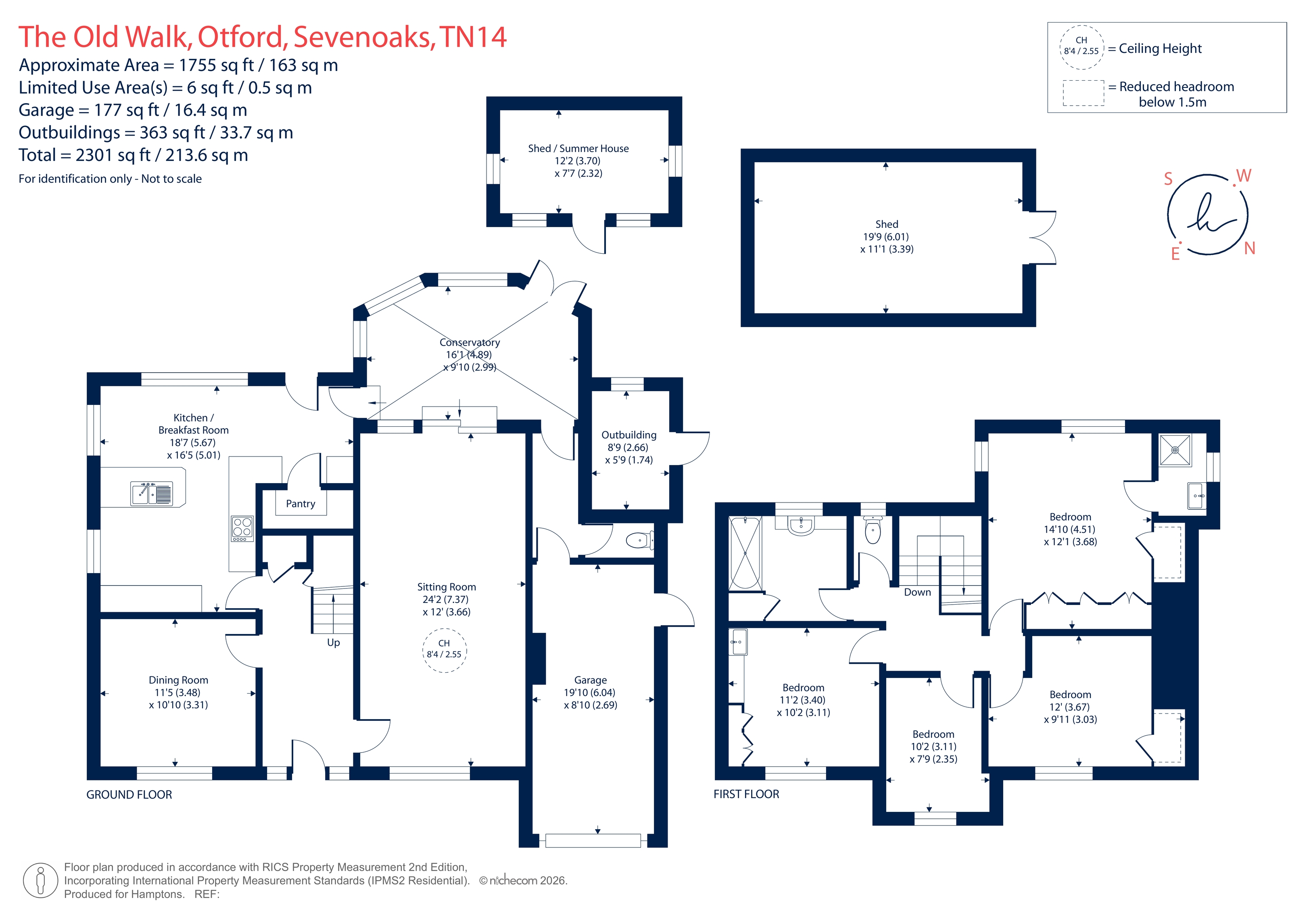 4, The Old Walk, Otford floorplan