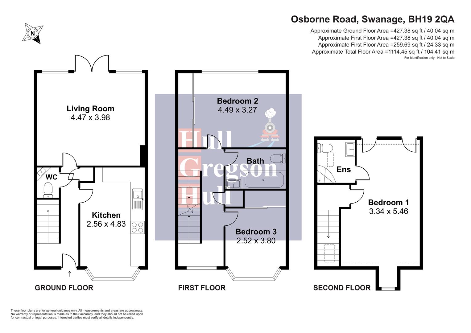 23, Osborne Road, Swanage floorplan