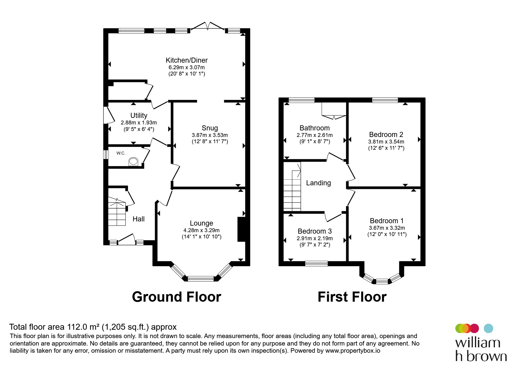 16, Sandringham Avenue, Wisbech floorplan