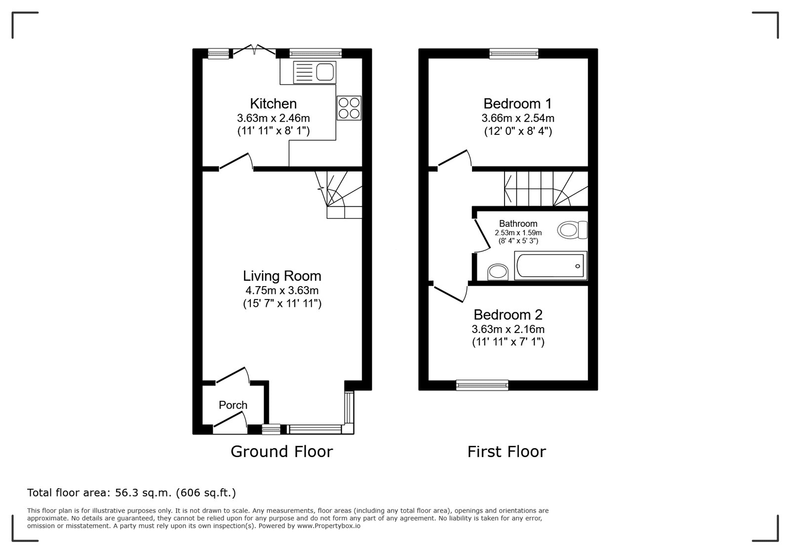 1, Oxmead Close, Cheltenham floorplan